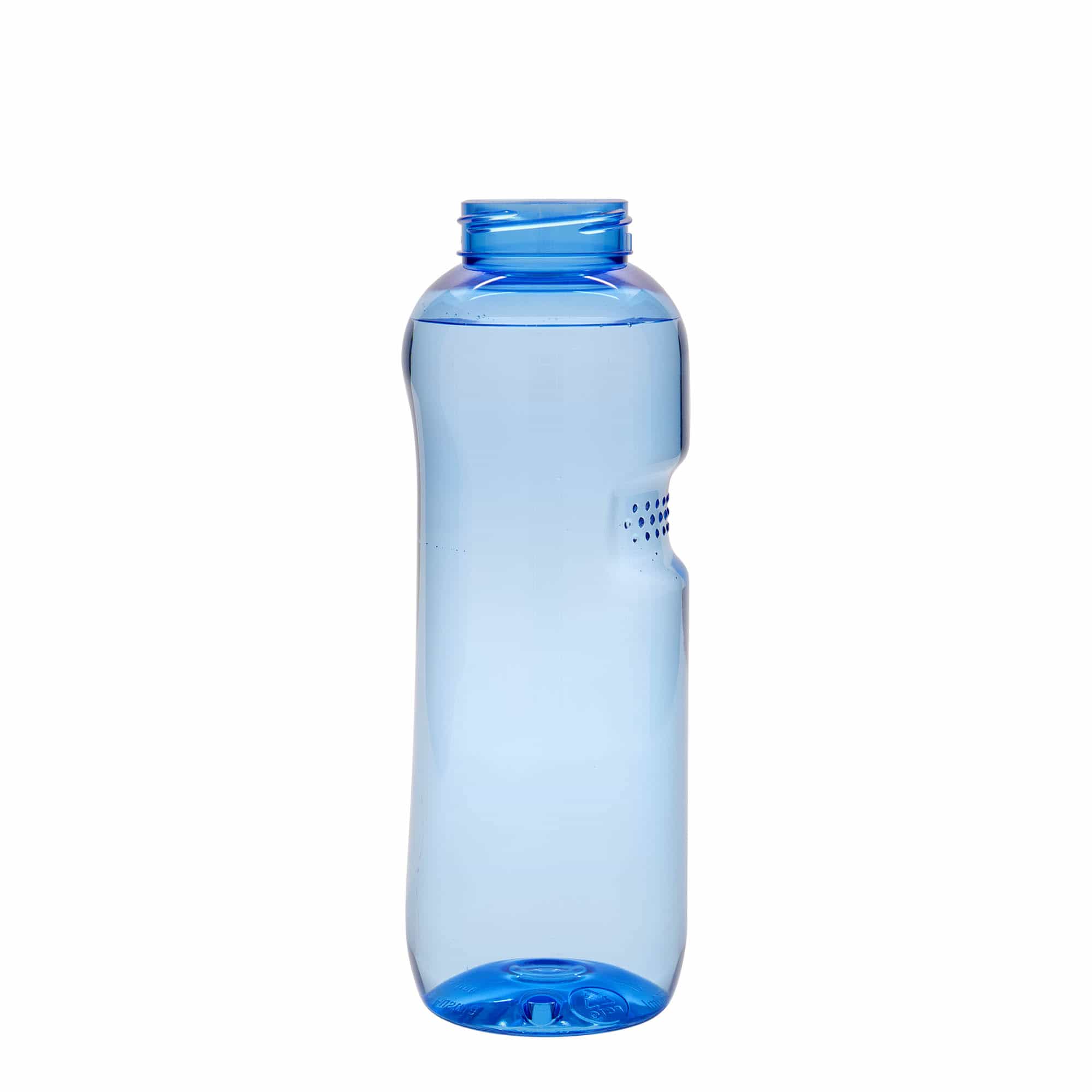 Botella de agua de PET 'Kavodrink' de 750 ml, plástico, azul
