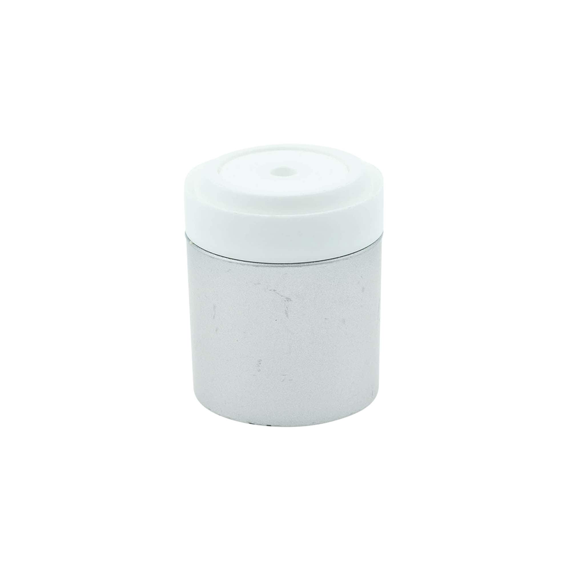Cabezal de bomba dosificadora airless 'Micro', plástico PP, plateado Cabezal de bomba dosificadora airless 'Micro', plástico PP, plateado