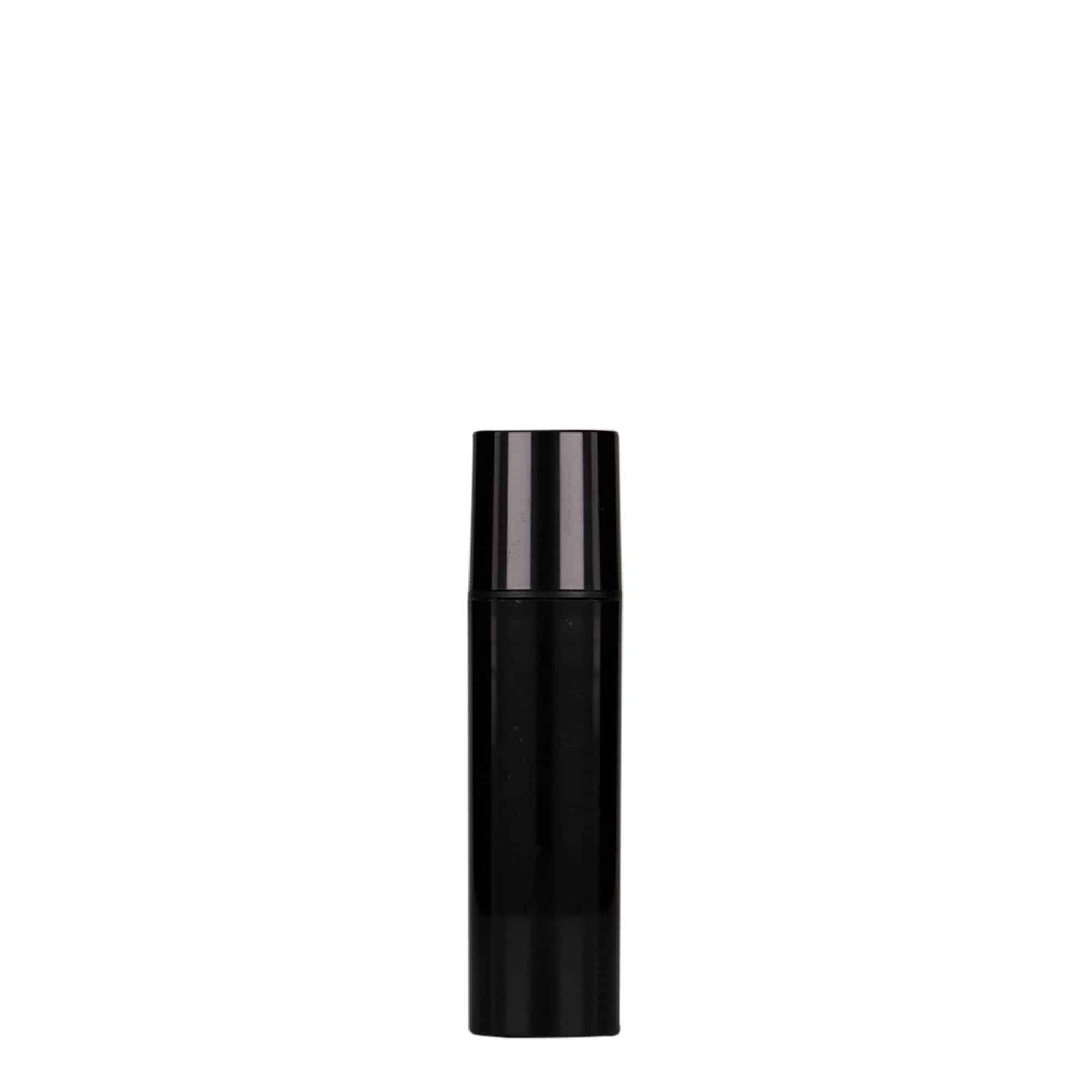 Dispensador airless de 10 ml 'Nano', plástico PP, negro