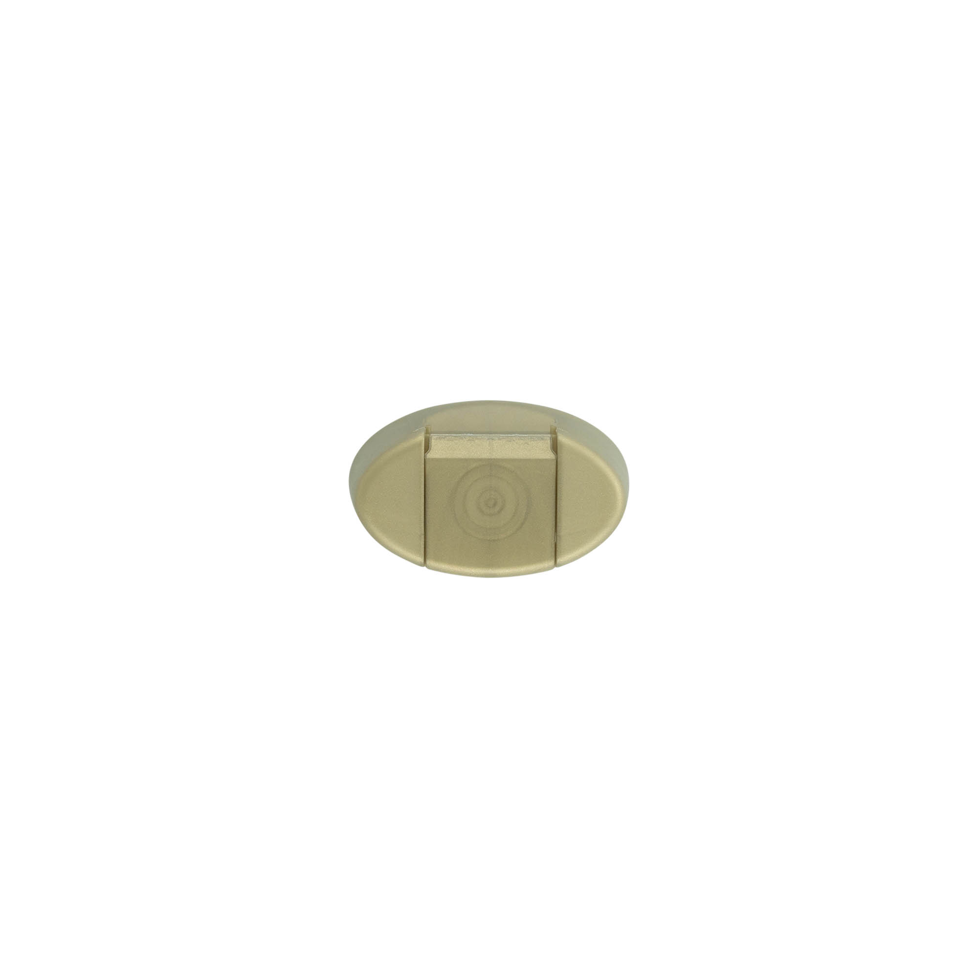 Cierre de enchufe con bisagra abatible, dorado, para: botella exprimible Cierre de enchufe con bisagra abatible, dorado, para: botella exprimible
