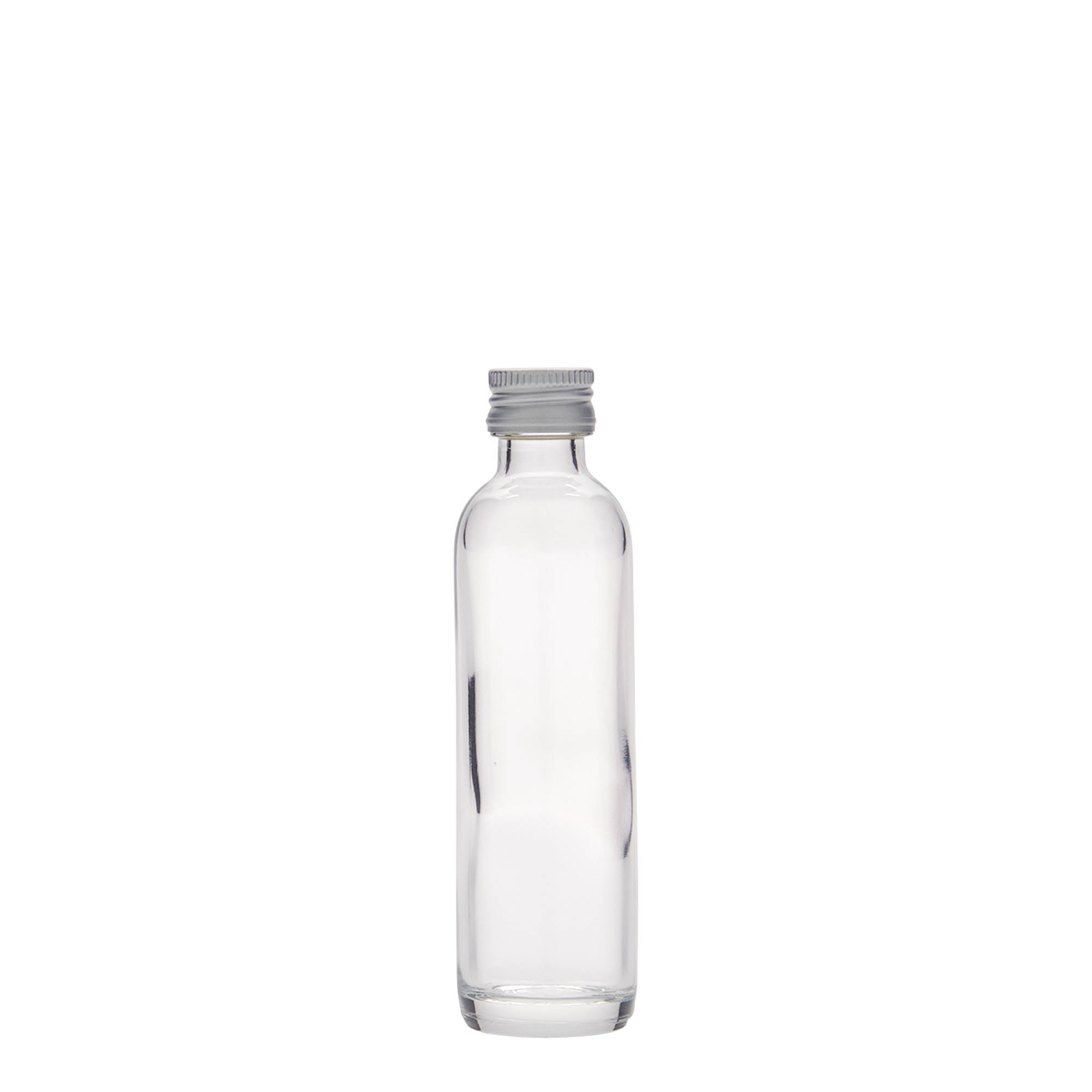 Botella de jarra de 40 ml, vidrio, boca: PP 18