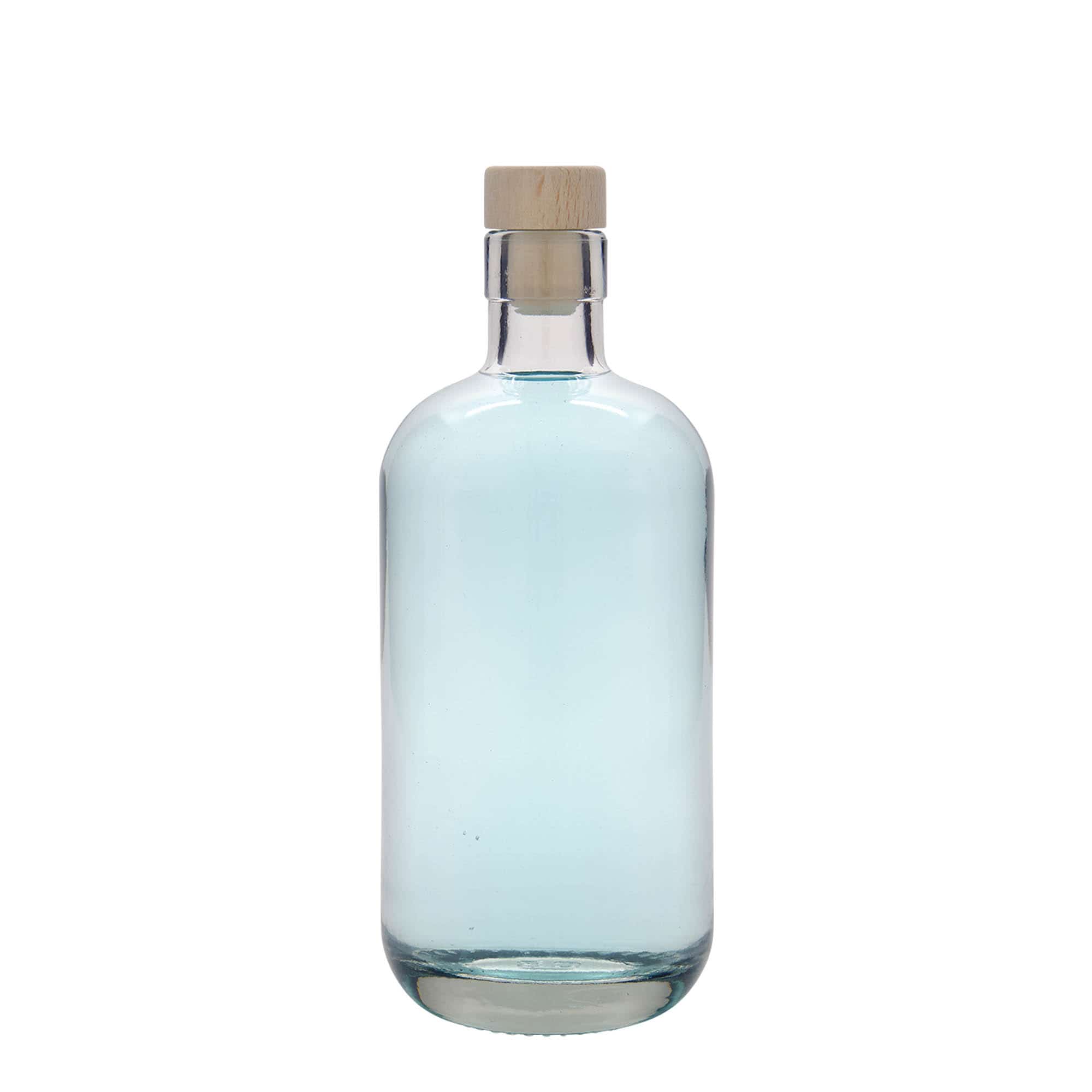 Botella de vidrio 'Lotto' de 500 ml, boca: corcho