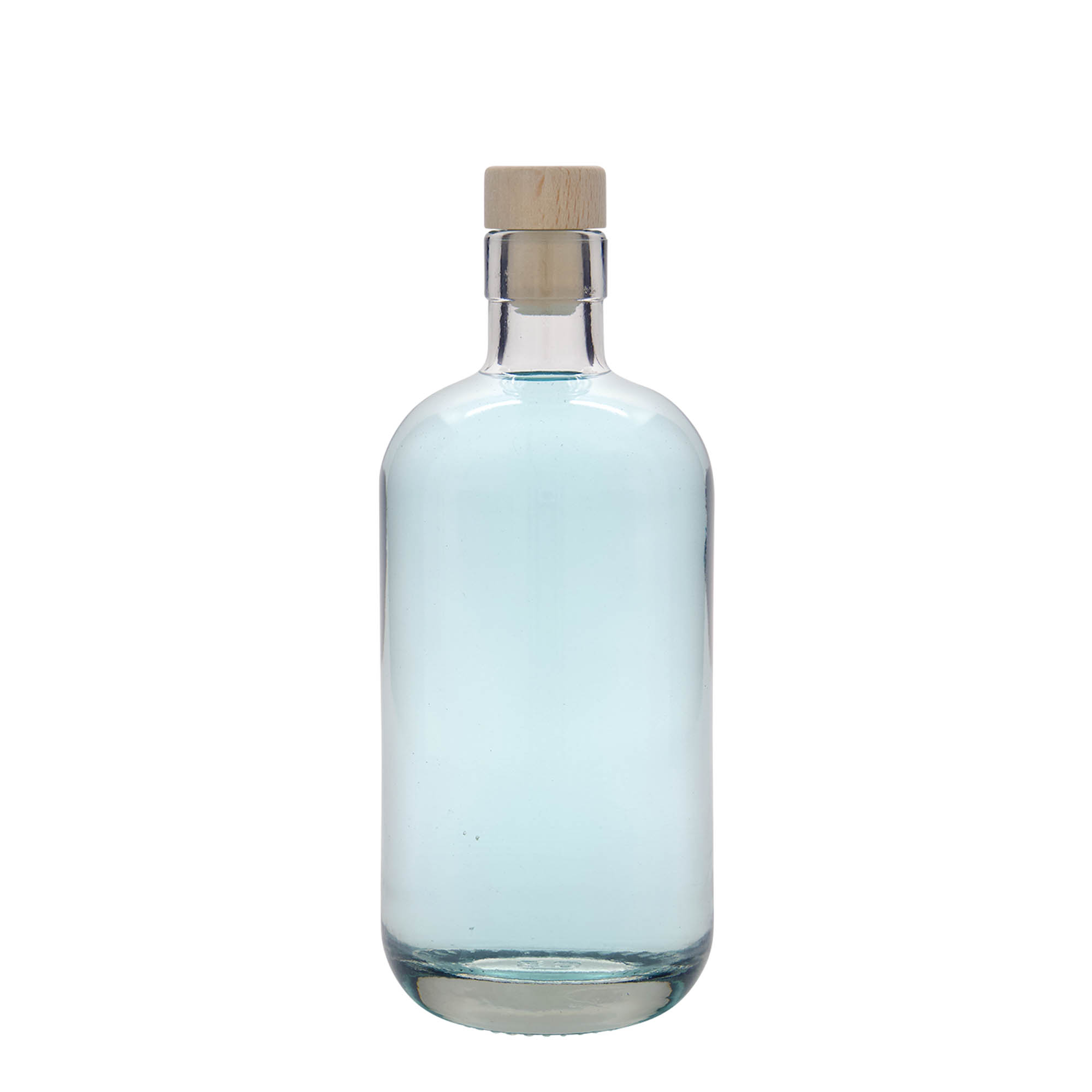 Botella de vidrio de 500 ml 'Lotto', boca: corcho