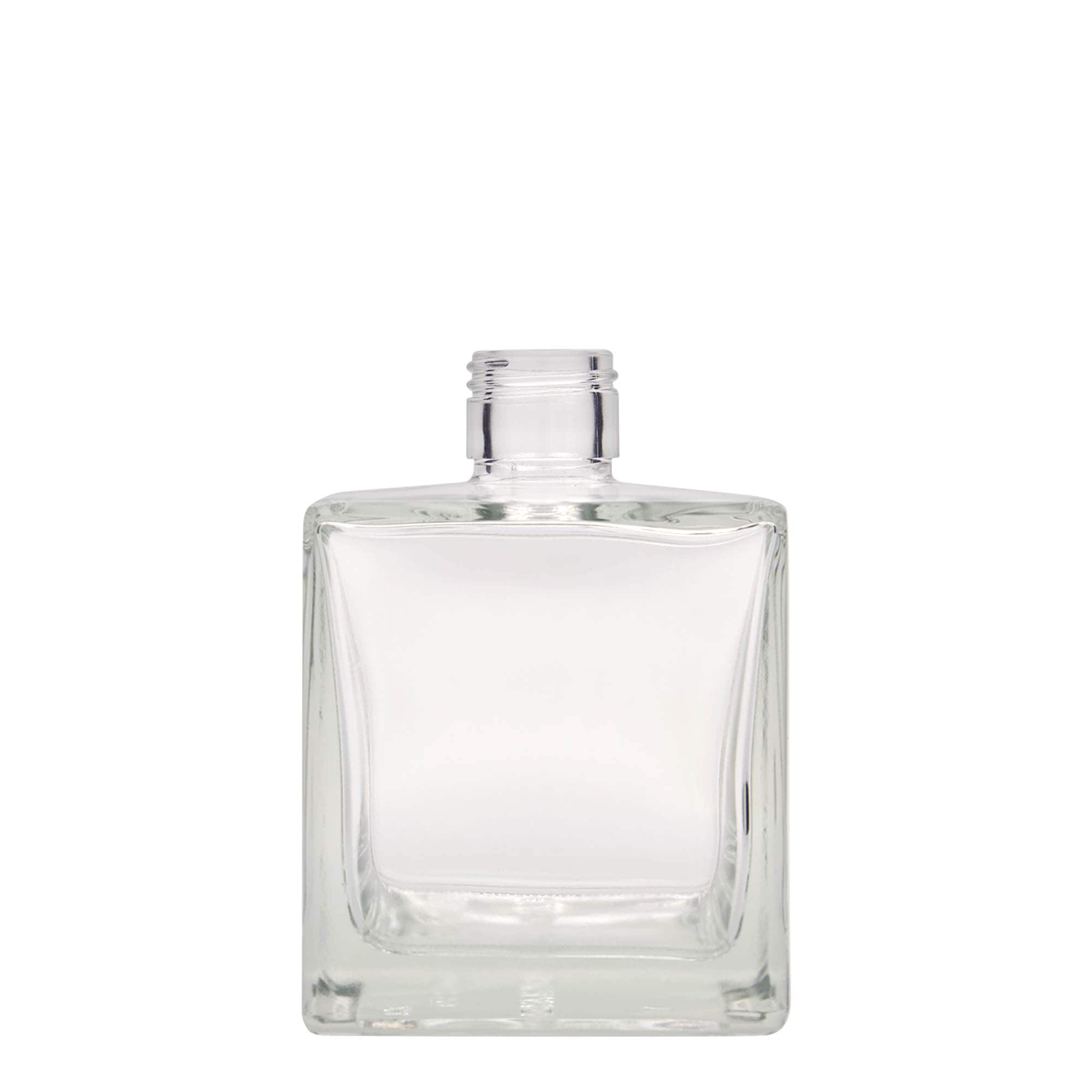 Botella de vidrio de 500 ml 'Cube', cuadrada, boca: PP 31,5