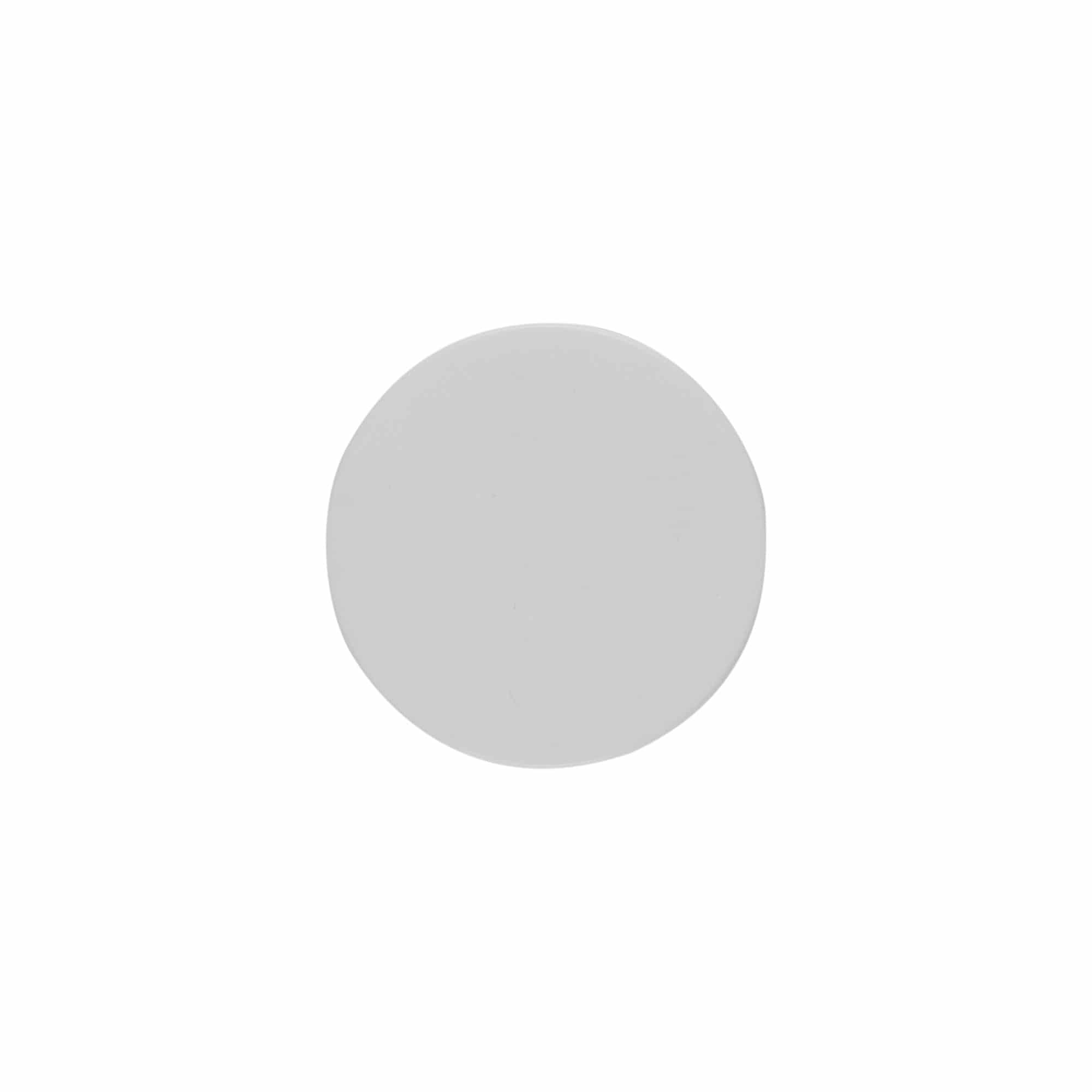 Tapa de rosca para 10 ml 'Antonella', plástico PP, blanco