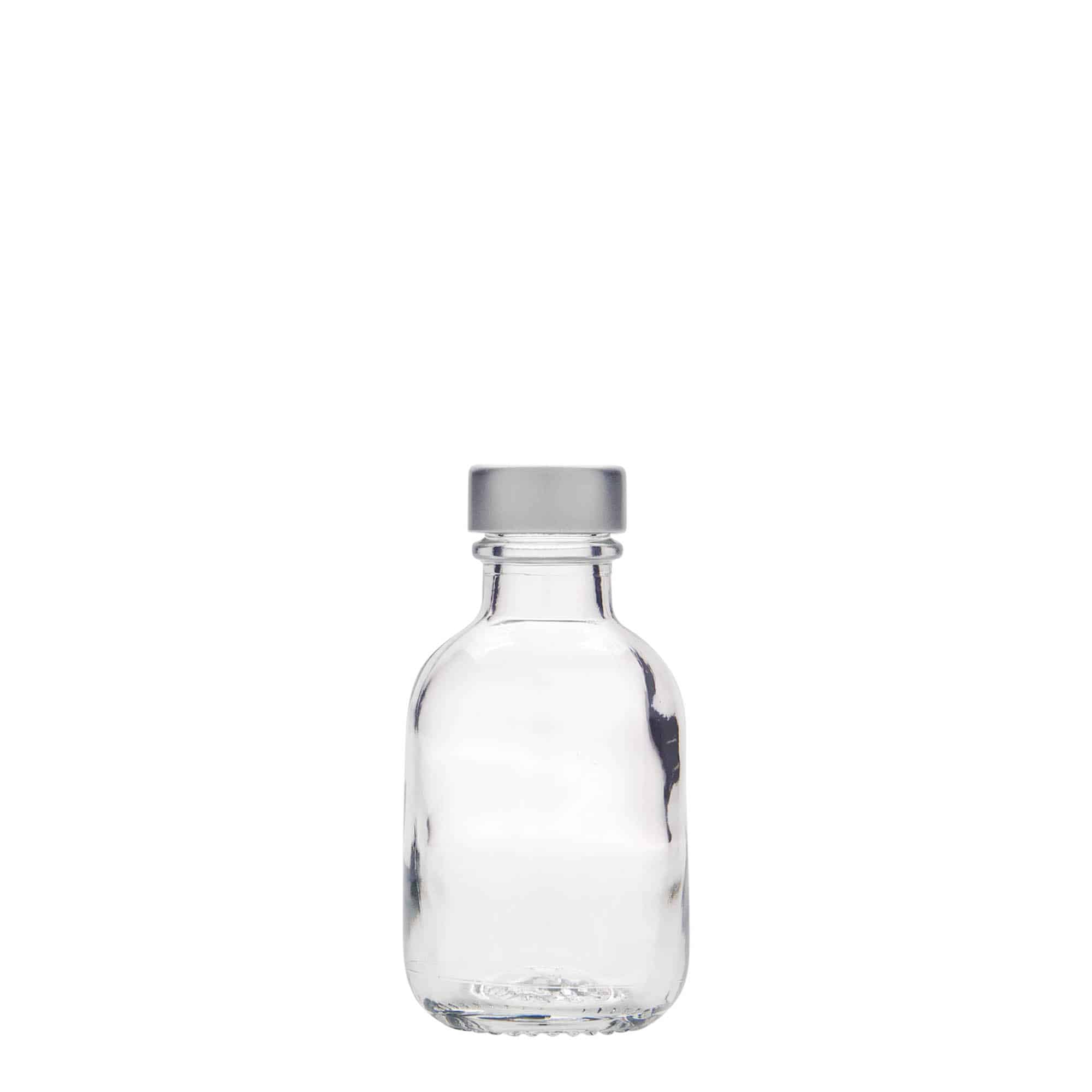 Botella de vidrio 'Lotto' de 50 ml, boca: GPI 22