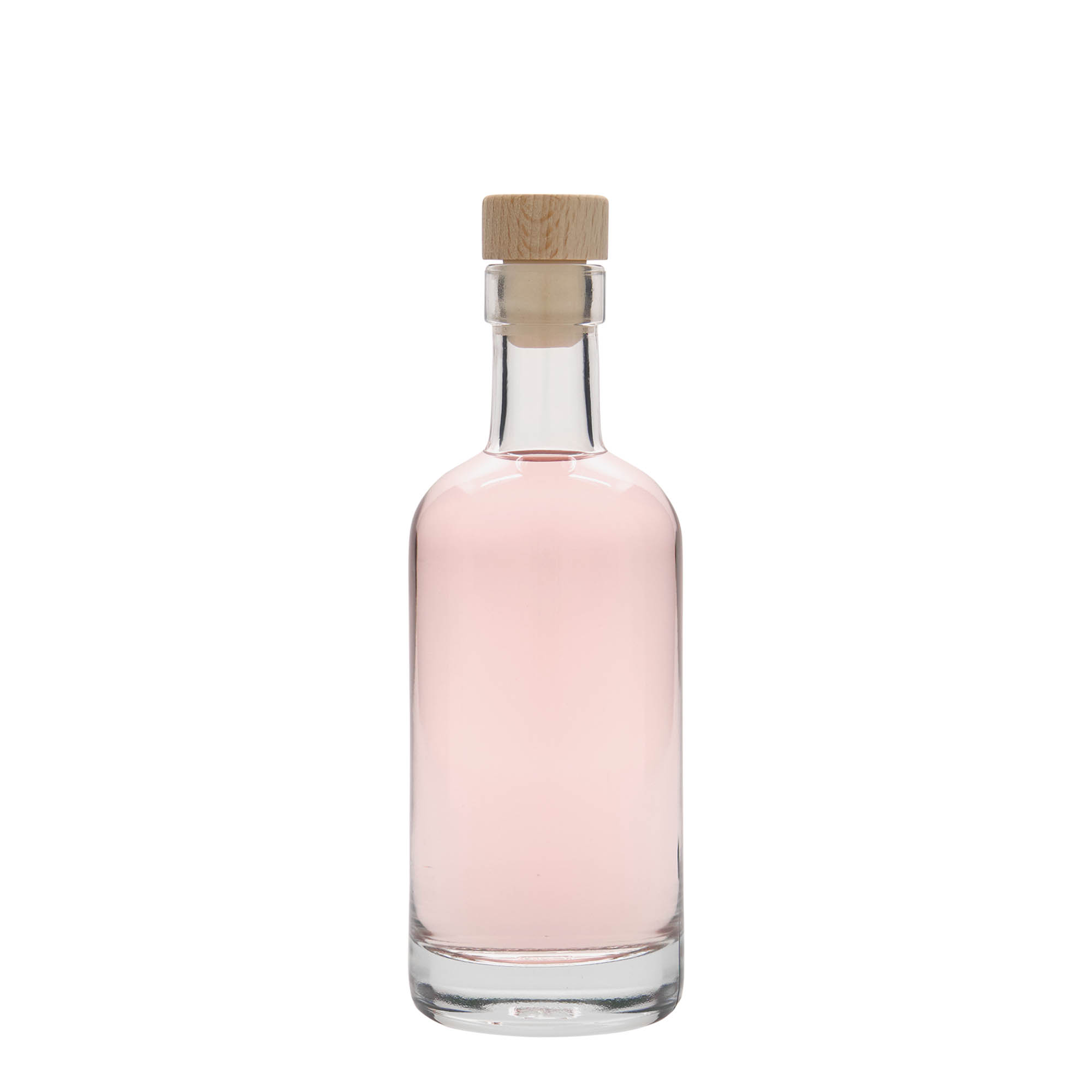 Botella de cristal de 250 ml 'Linea Uno', boca: corcho Botella de cristal de 250 ml 'Linea Uno', boca: corcho