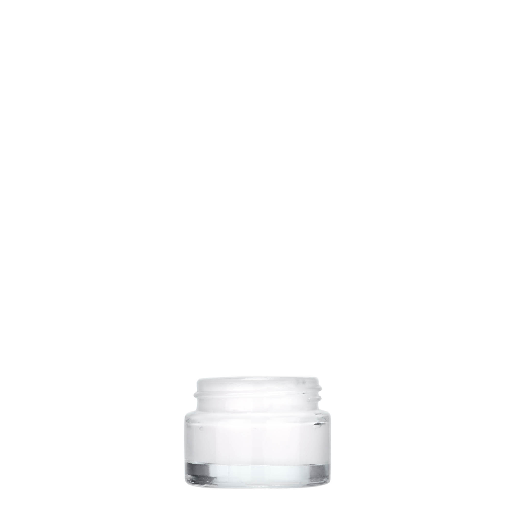 5 ml tarro «Beauty», vidrio, boca: cierre de rosca