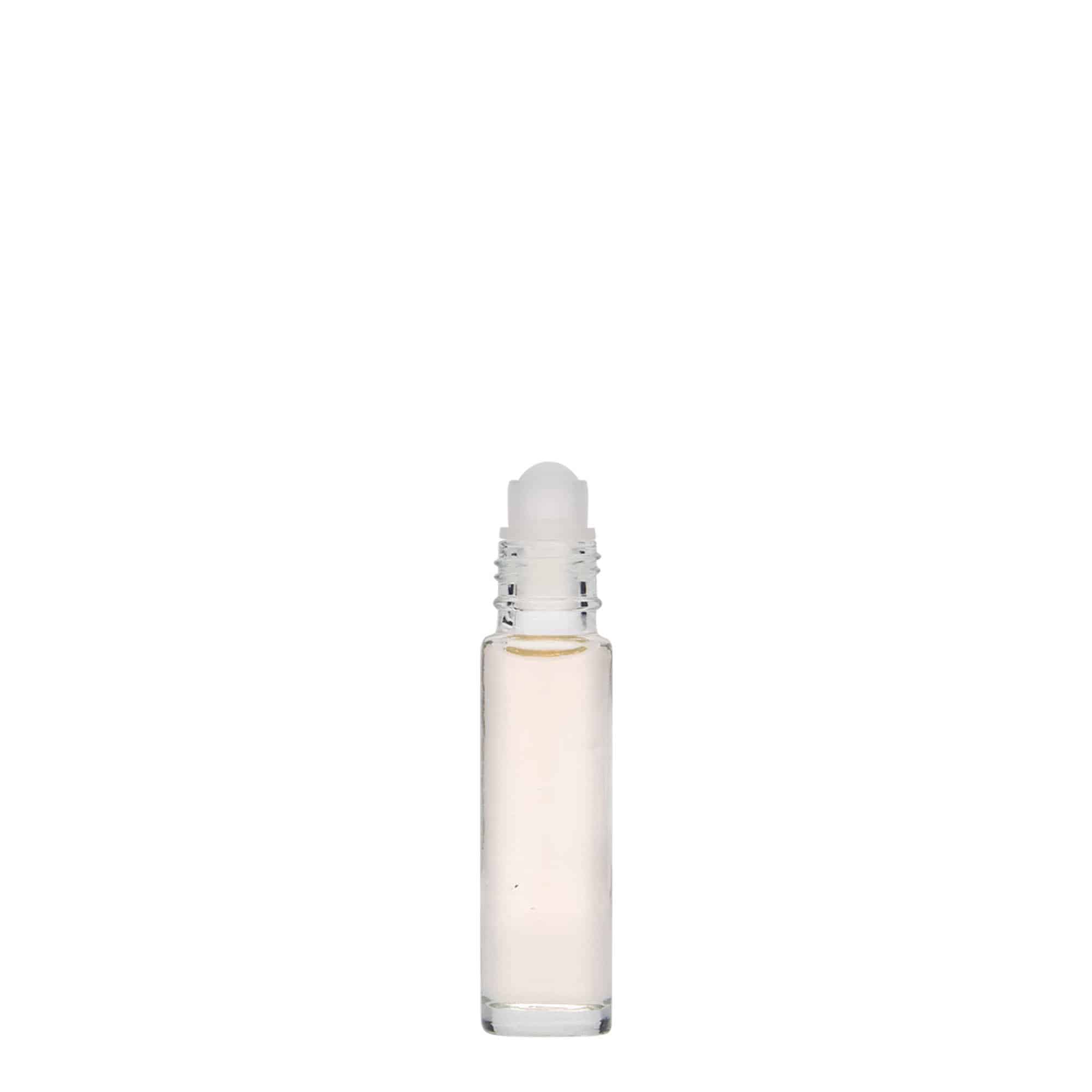 Botella roll-on de vidrio de 10 ml, boca: cierre de rosca