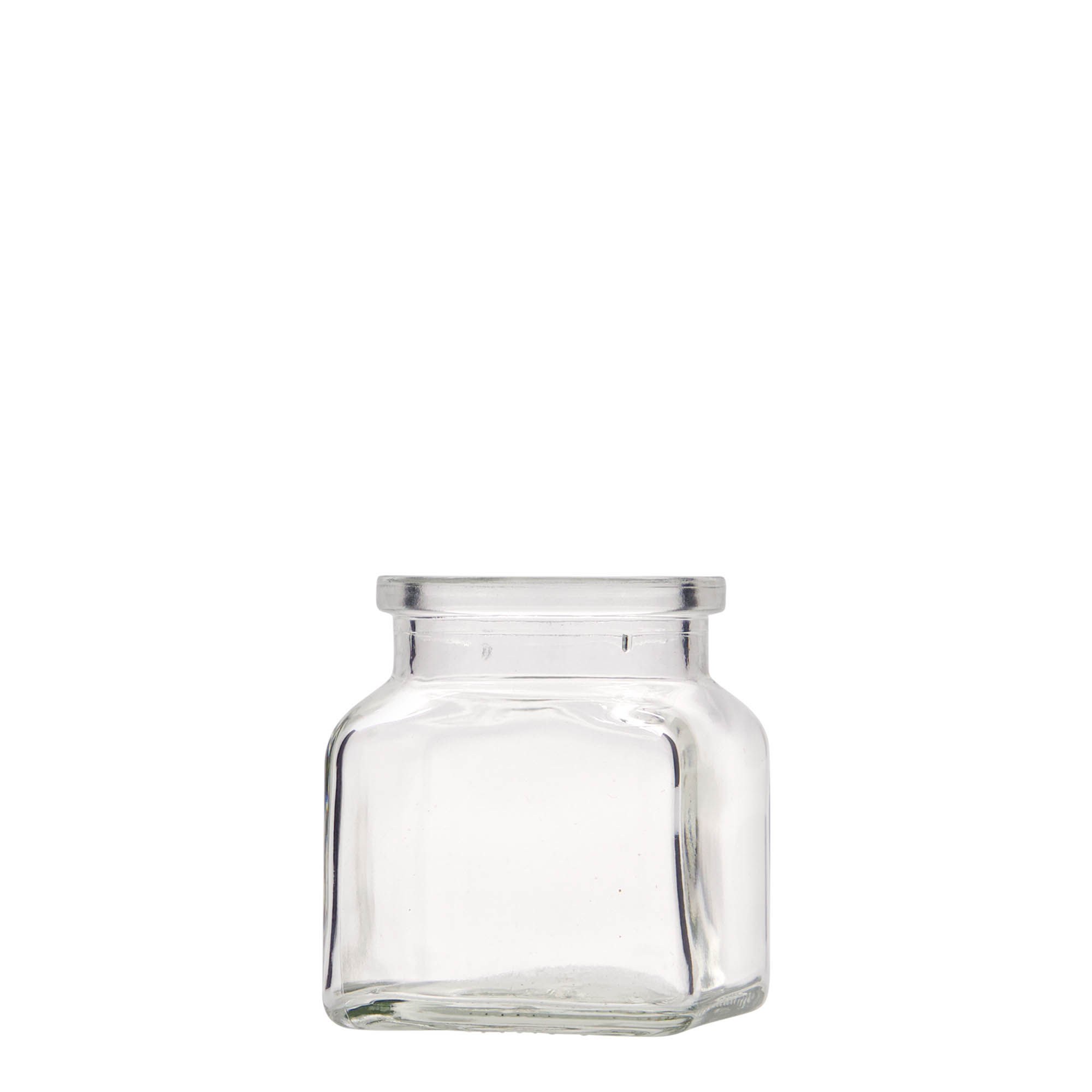 120 ml tarro de corcho, cuadrado, boca: corcho