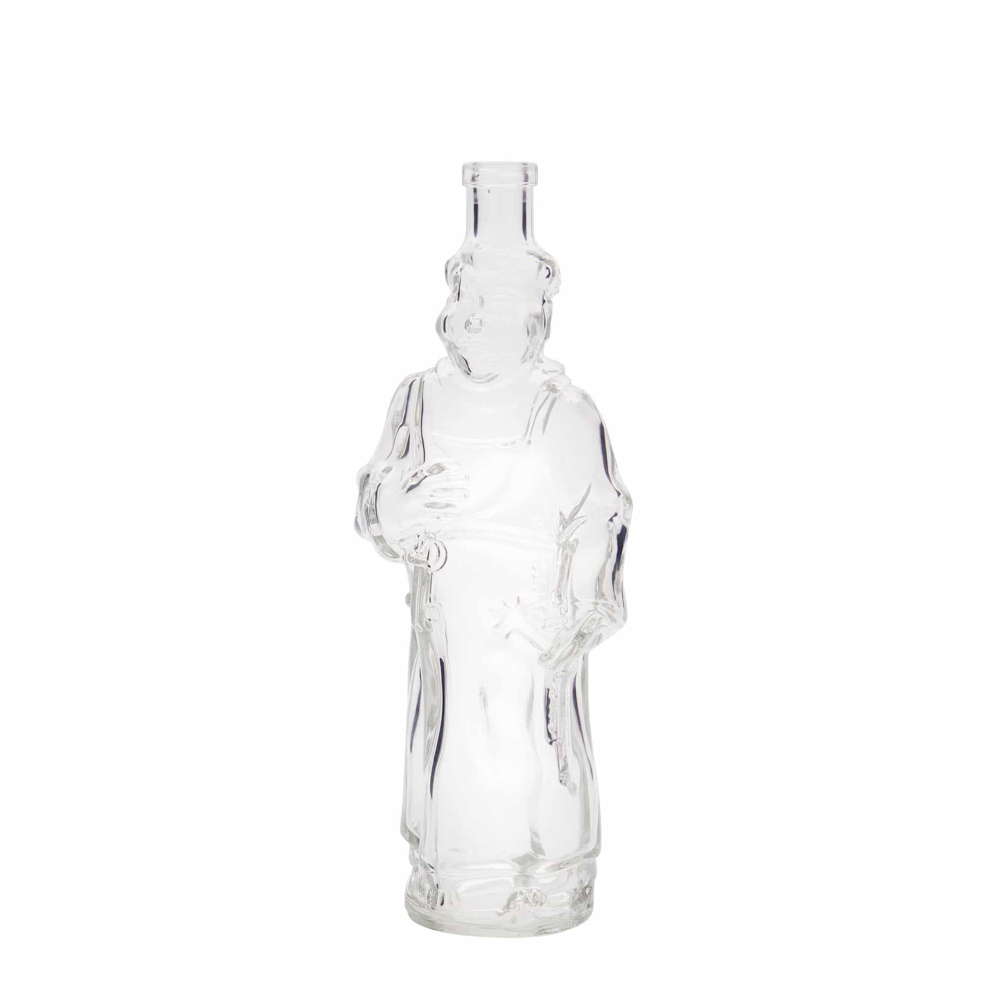 Botella de vidrio de 350 ml 'Monje', boca: corcho