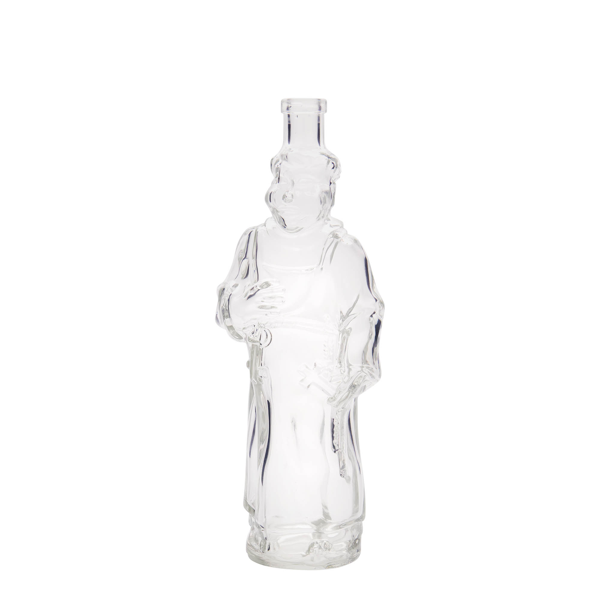 Botella de vidrio de 350 ml 'Monje', boca: corcho