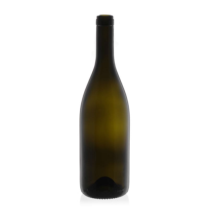 Botella de vino de 750 ml «Tiffany», verde antiguo, boca: corcho