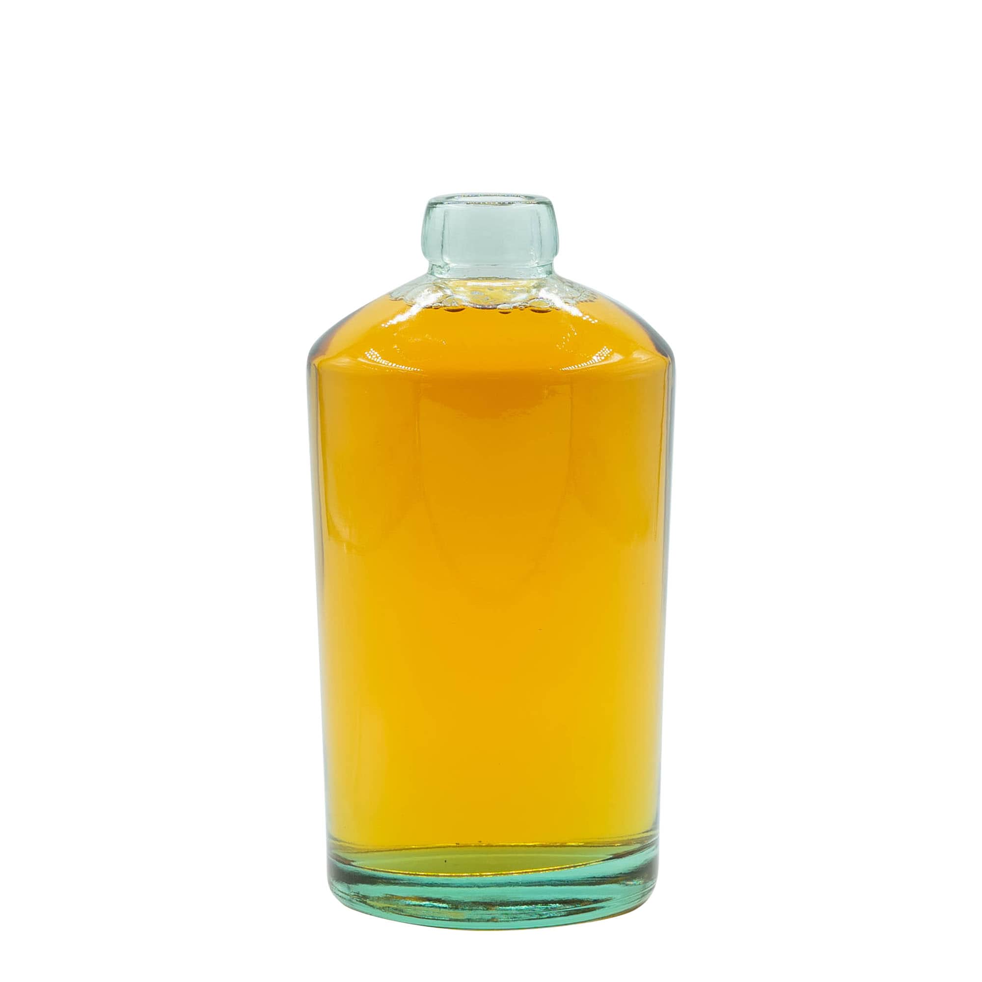 Botella de vidrio de 700 ml 'Barrel', boca: corcho
