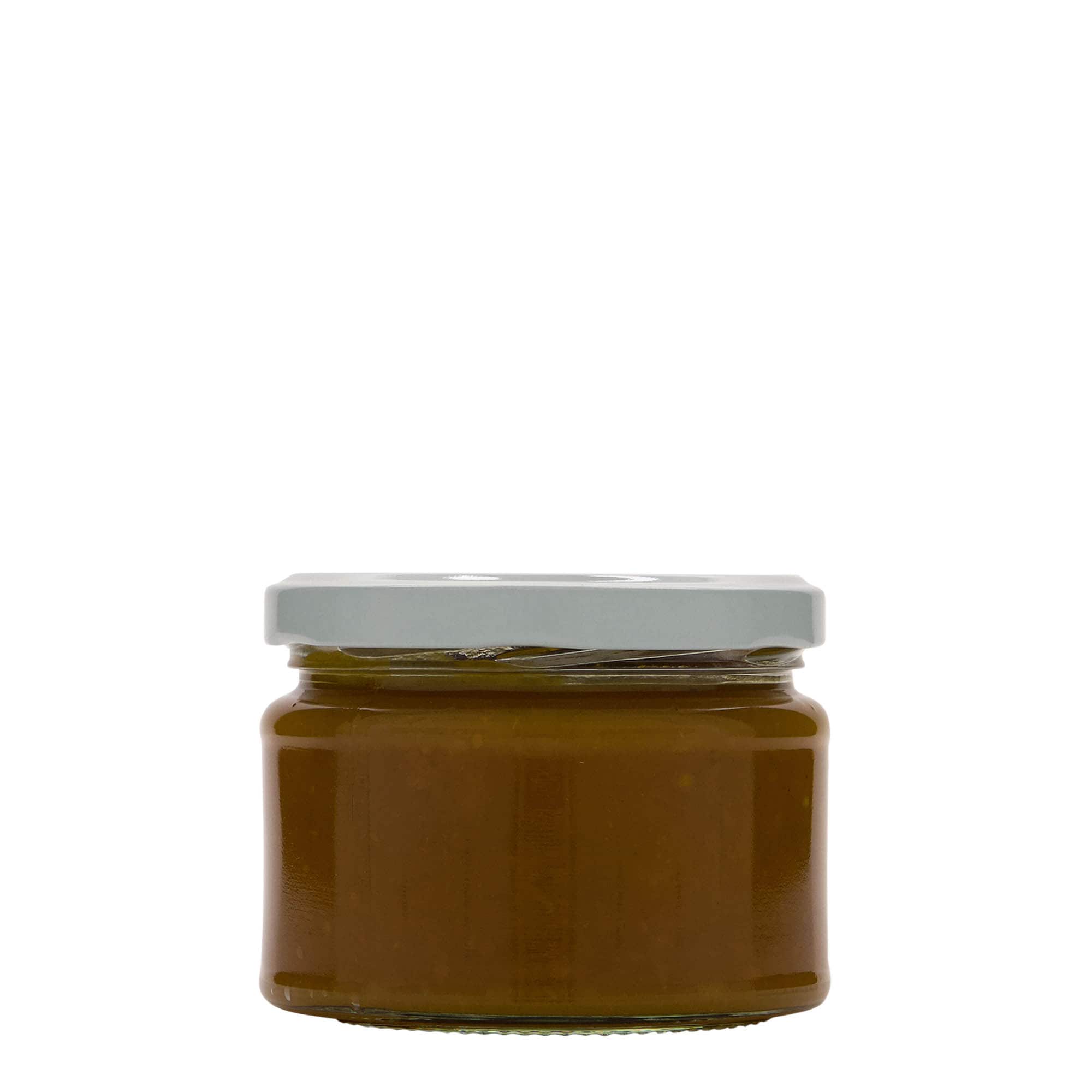 280 ml frasco redondo plano, boca: Twist-Off (TO 82)