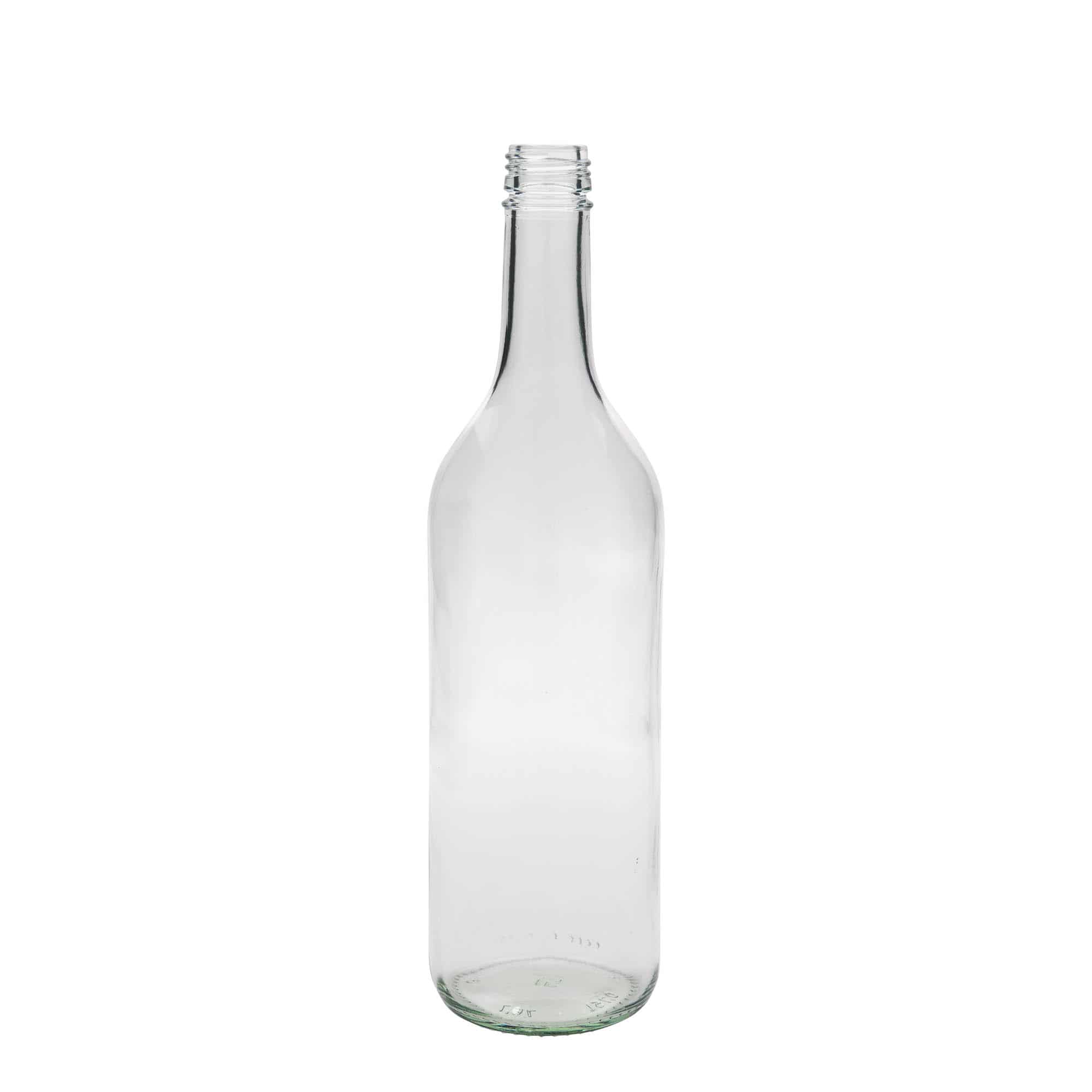Botella de vidrio 'Bordeaux' de 750 ml, boca: PP 28 Botella de vidrio 'Bordeaux' de 750 ml, boca: PP 28