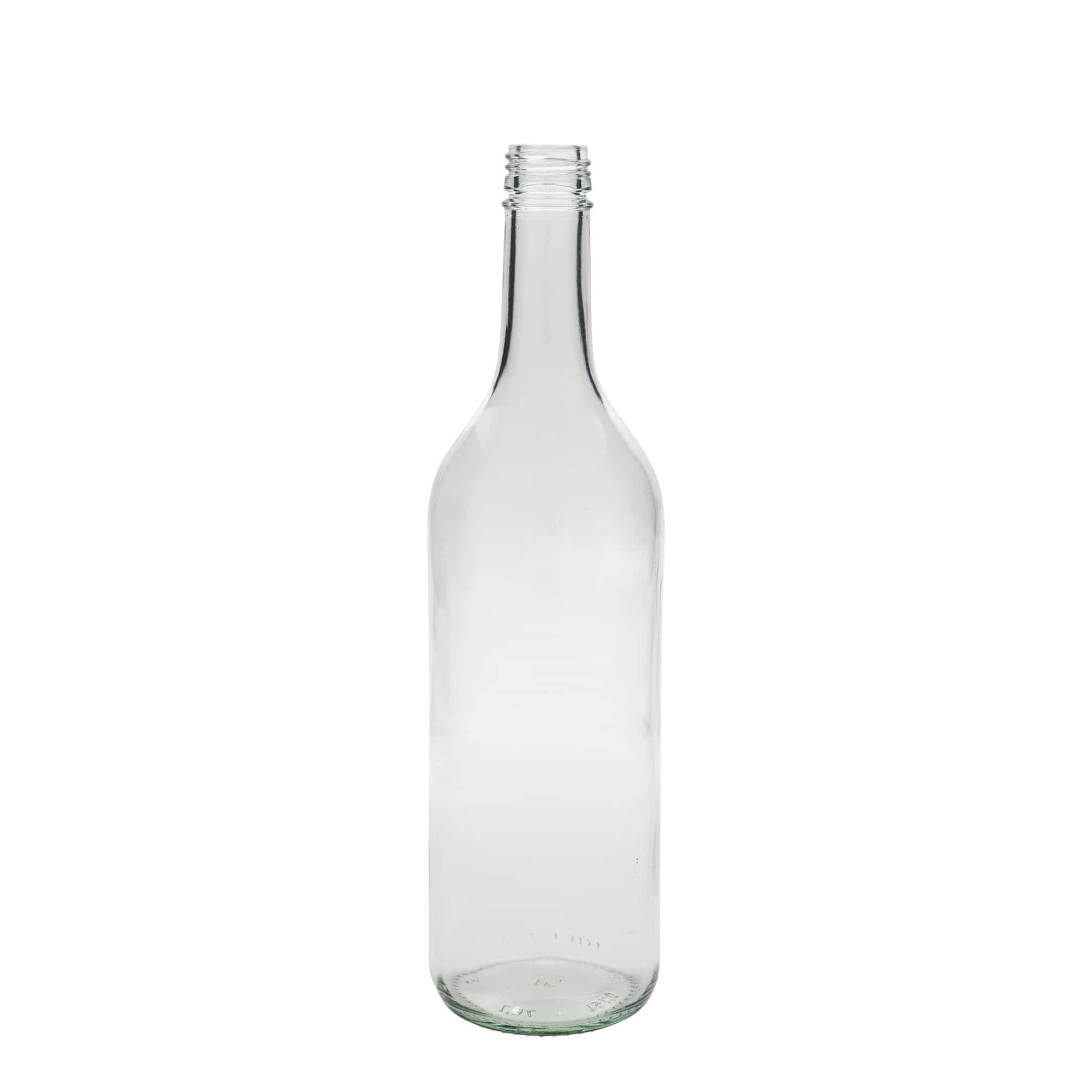 Botella de vidrio de 750 ml 'Burdeos', boca: PP 28