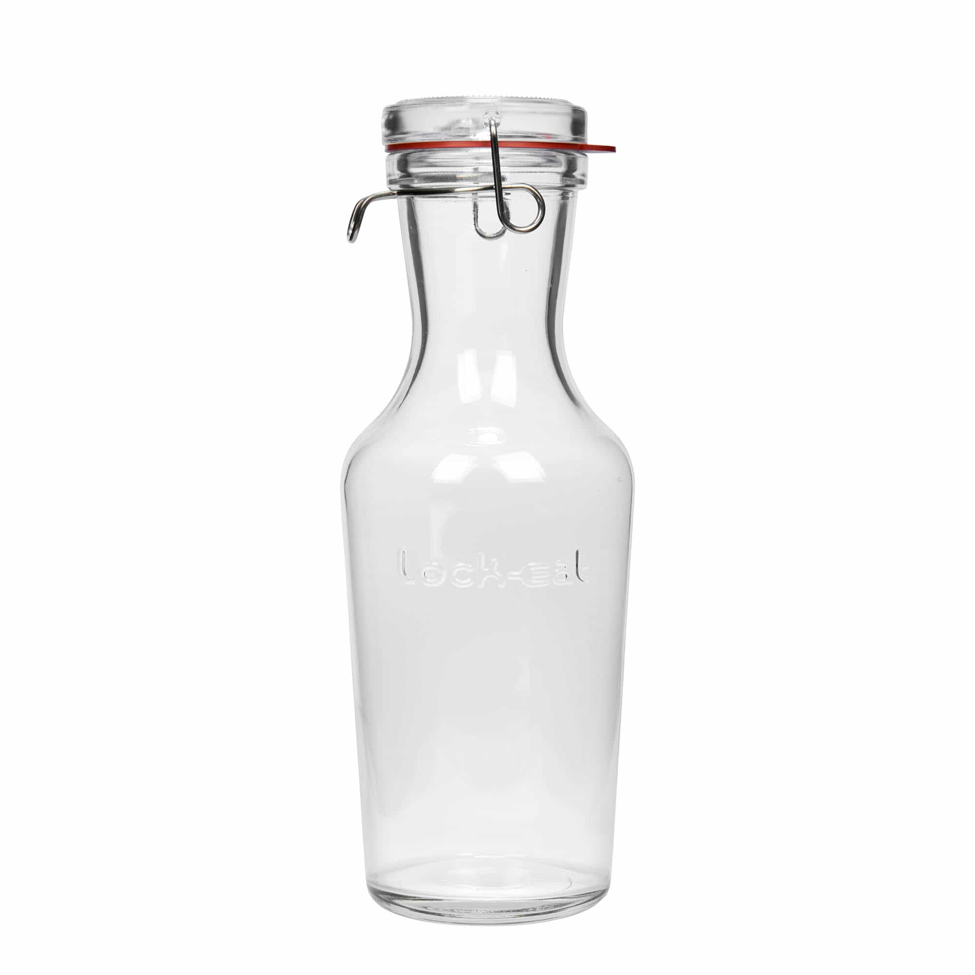 1.000 ml garrafa de vidrio 'Lock-Eat', boca: cierre de alambre 1.000 ml garrafa de vidrio 'Lock-Eat', boca: cierre de alambre