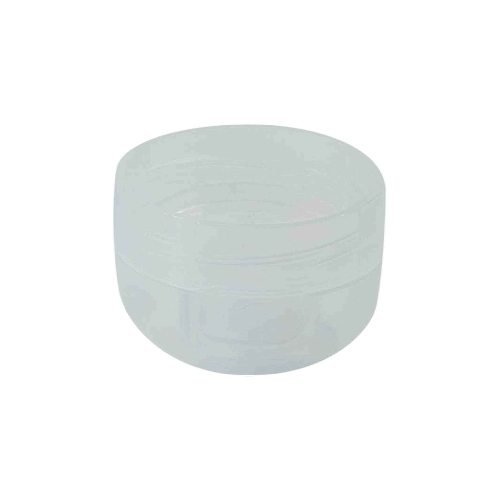Tapa de rosca con bisagra abatible Kavodrink, plástico PP, blanco