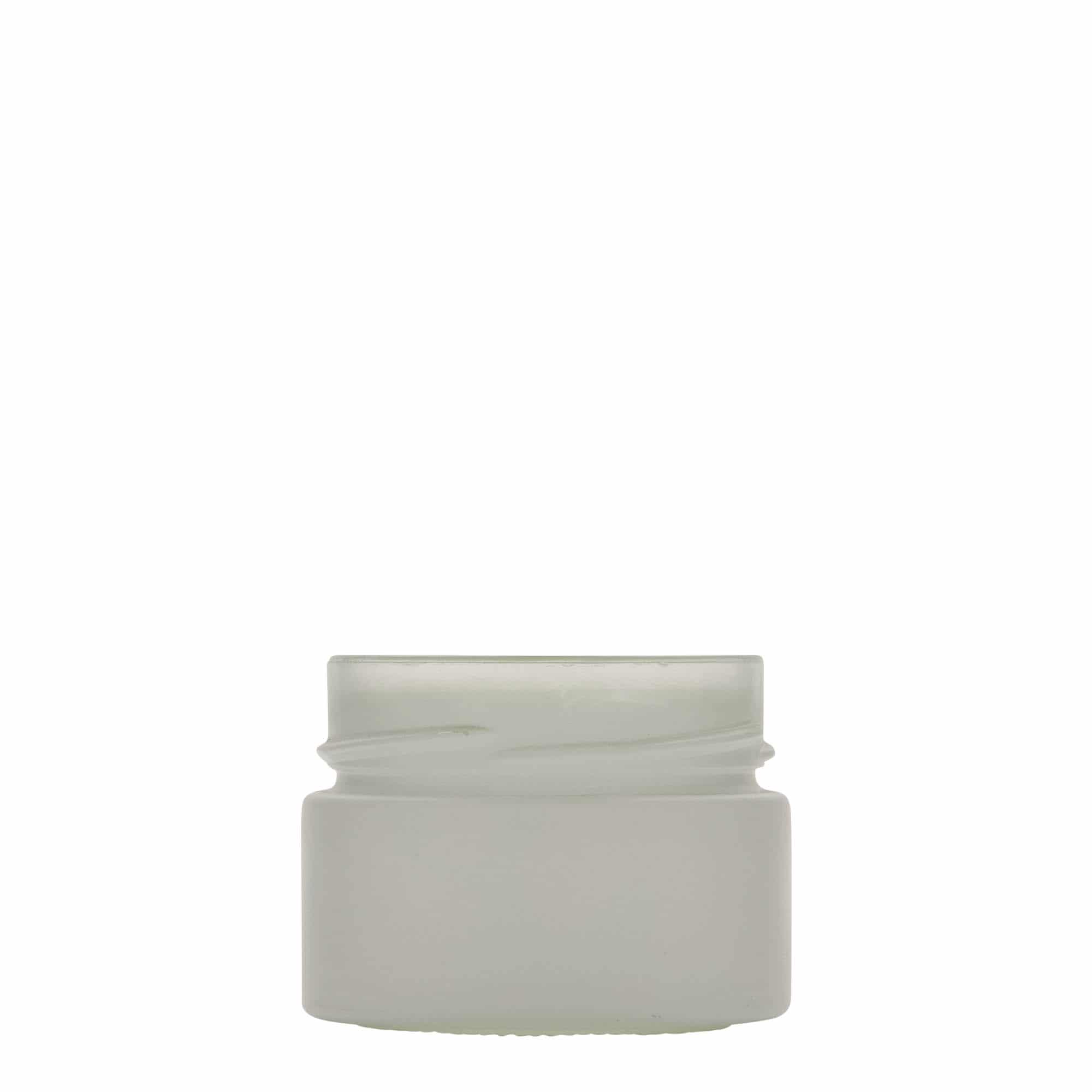 Tarro redondo 'Aurora' de 130 ml, blanco, boca: Deep-Twist-Off (DTO 66) Tarro redondo 'Aurora' de 130 ml, blanco, boca: Deep-Twist-Off (DTO 66)
