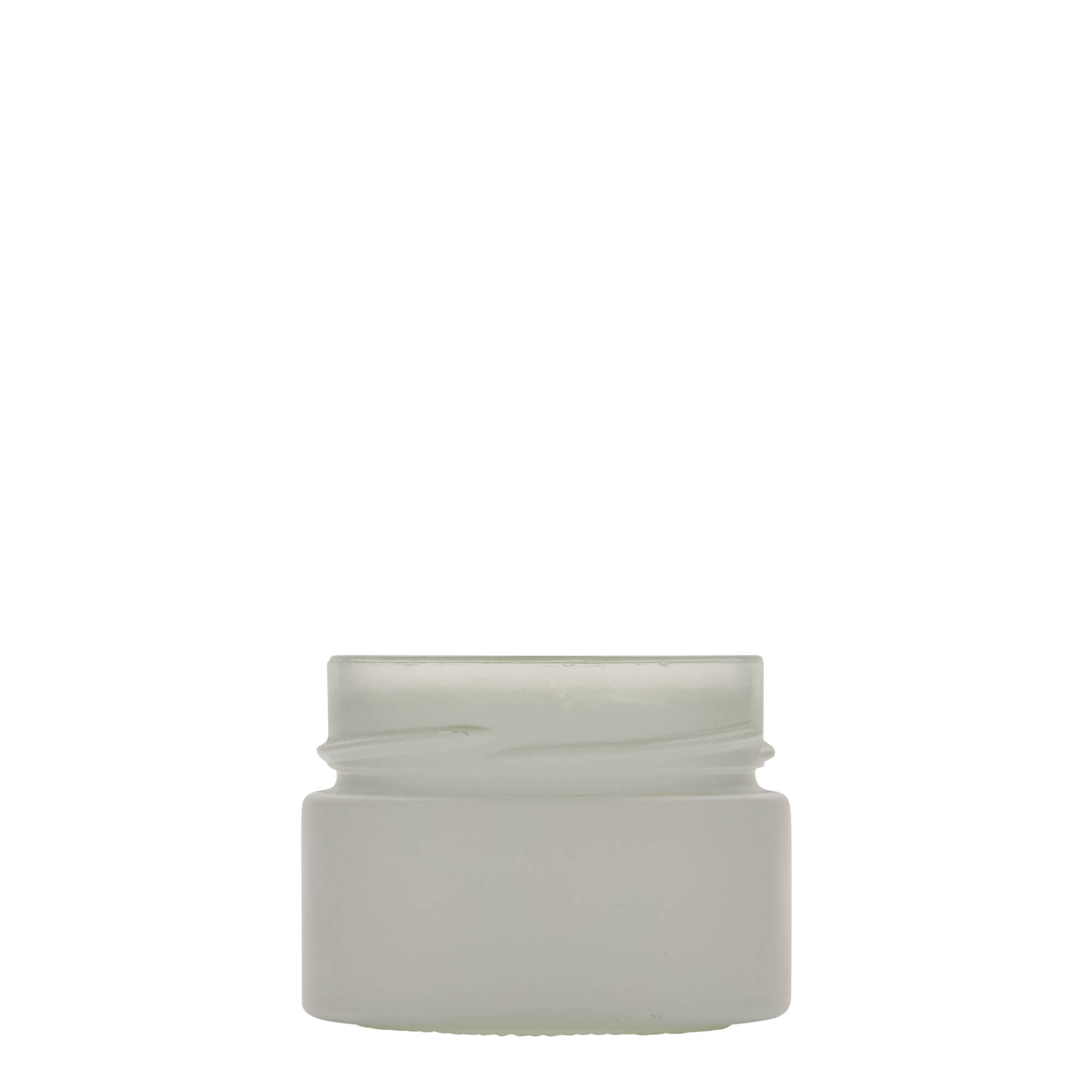 130 ml vaso redondo «Aurora», blanco, boca: Deep-Twist-off (DTO 66)