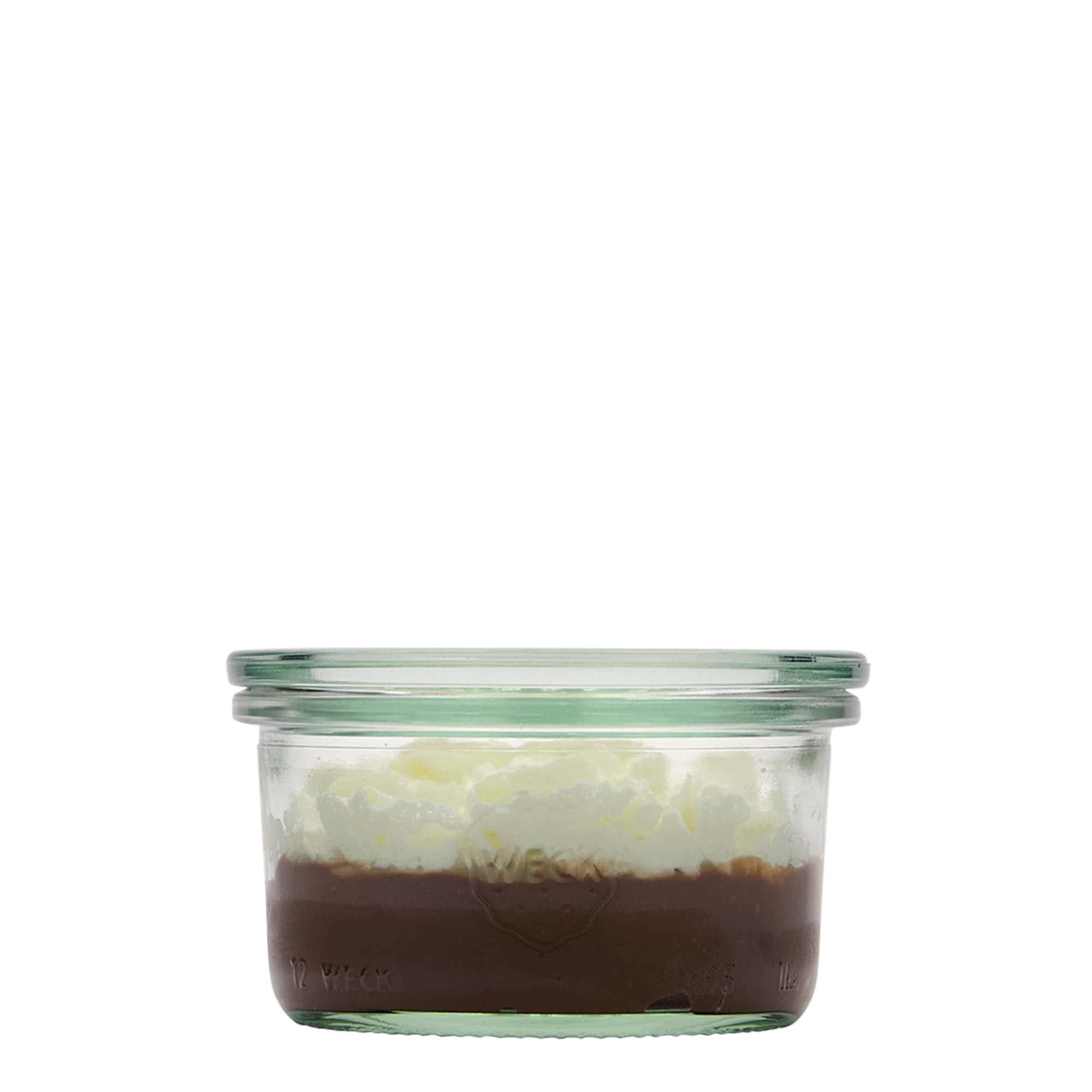 165 ml tarro WECK para desmoldar, boca: borde redondo