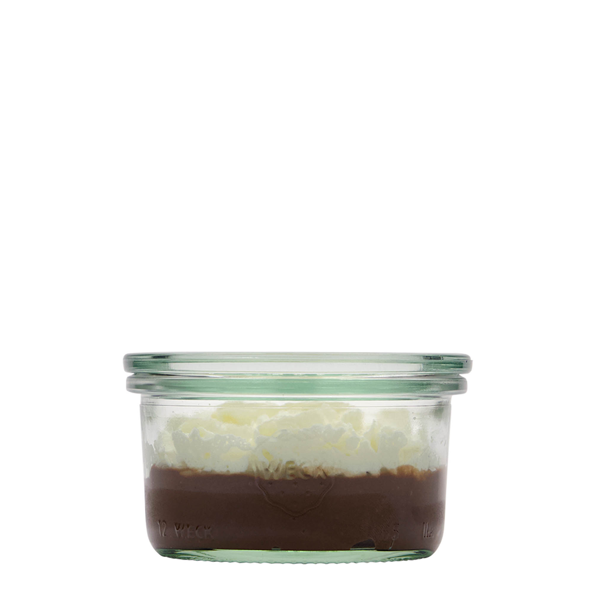 165 ml tarro WECK para desmoldar, boca: borde redondo