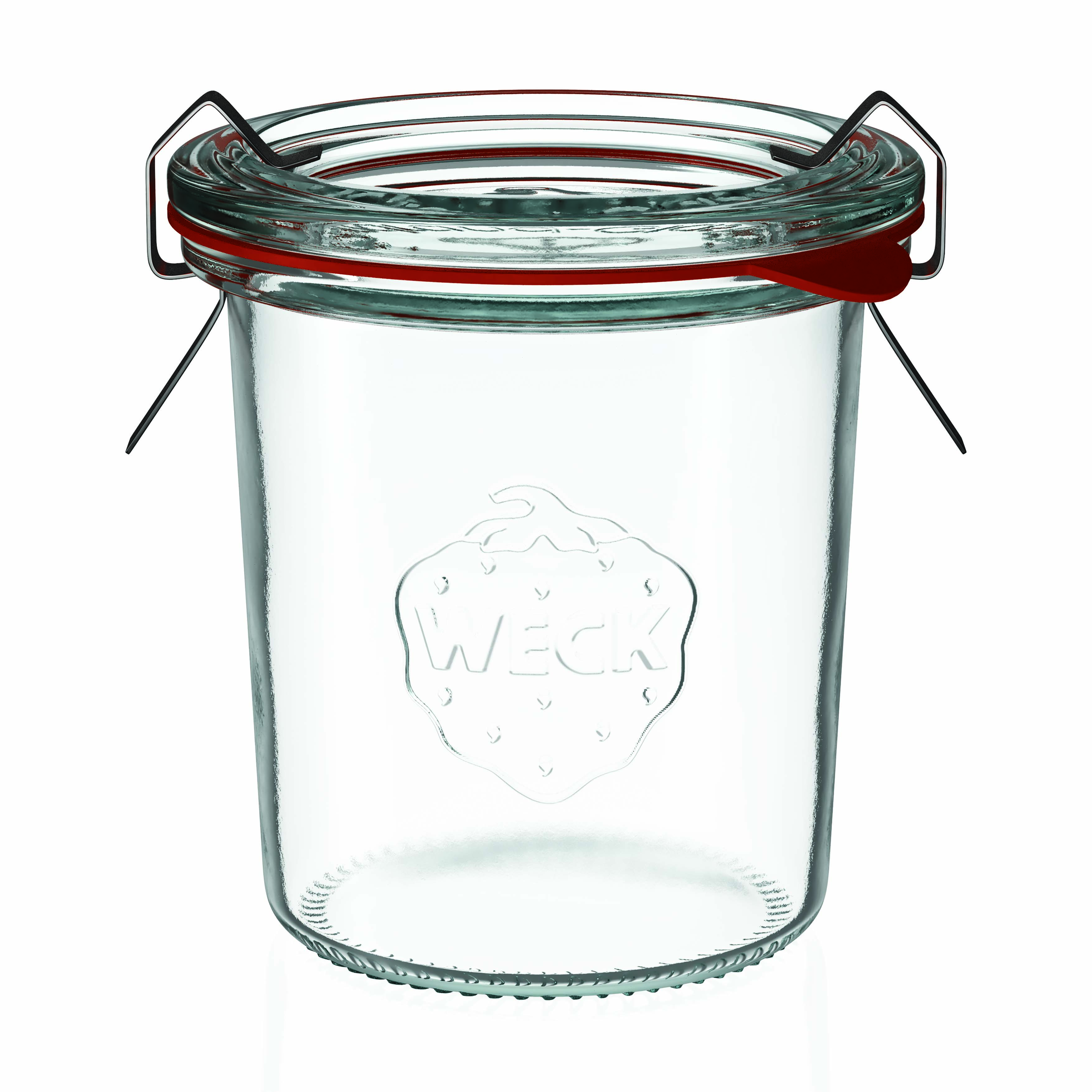 160 ml tarro WECK con boca: borde redondo