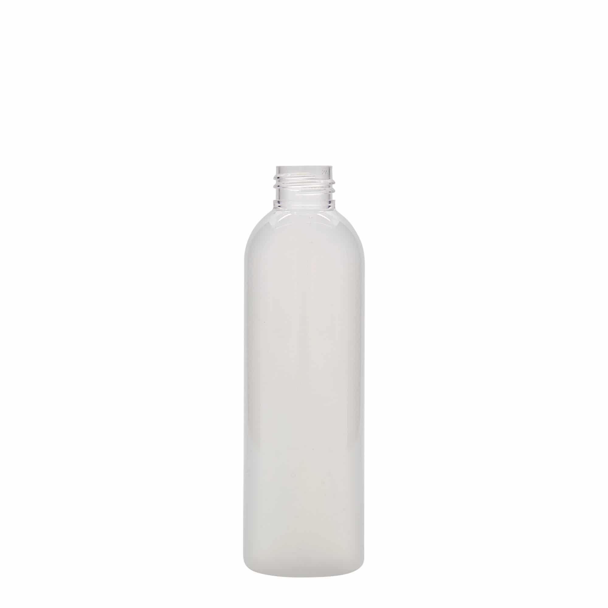 Botella de PET 'Pegasus' de 200 ml, plástico, boca: GPI 20/410