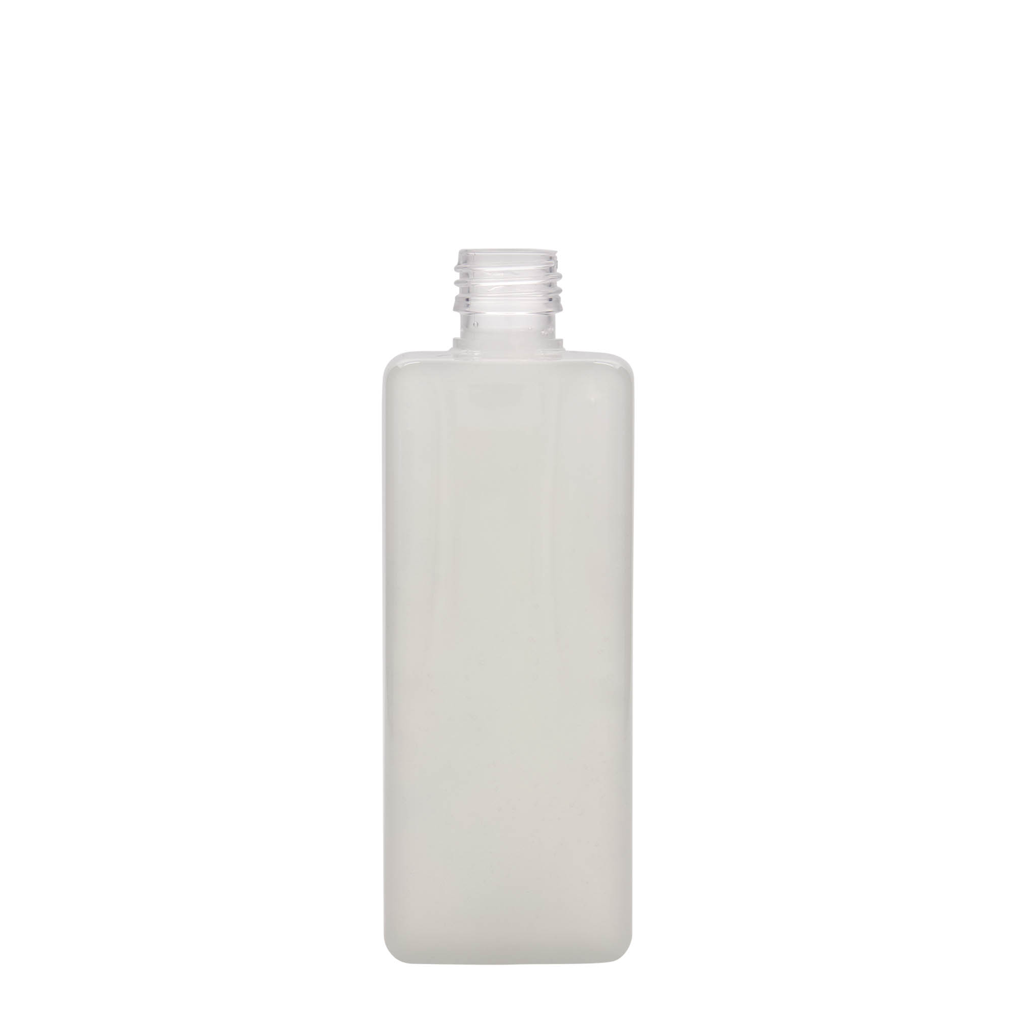 Botella PET de 500 ml «Karl», cuadrada, plástico, boca: PP 28