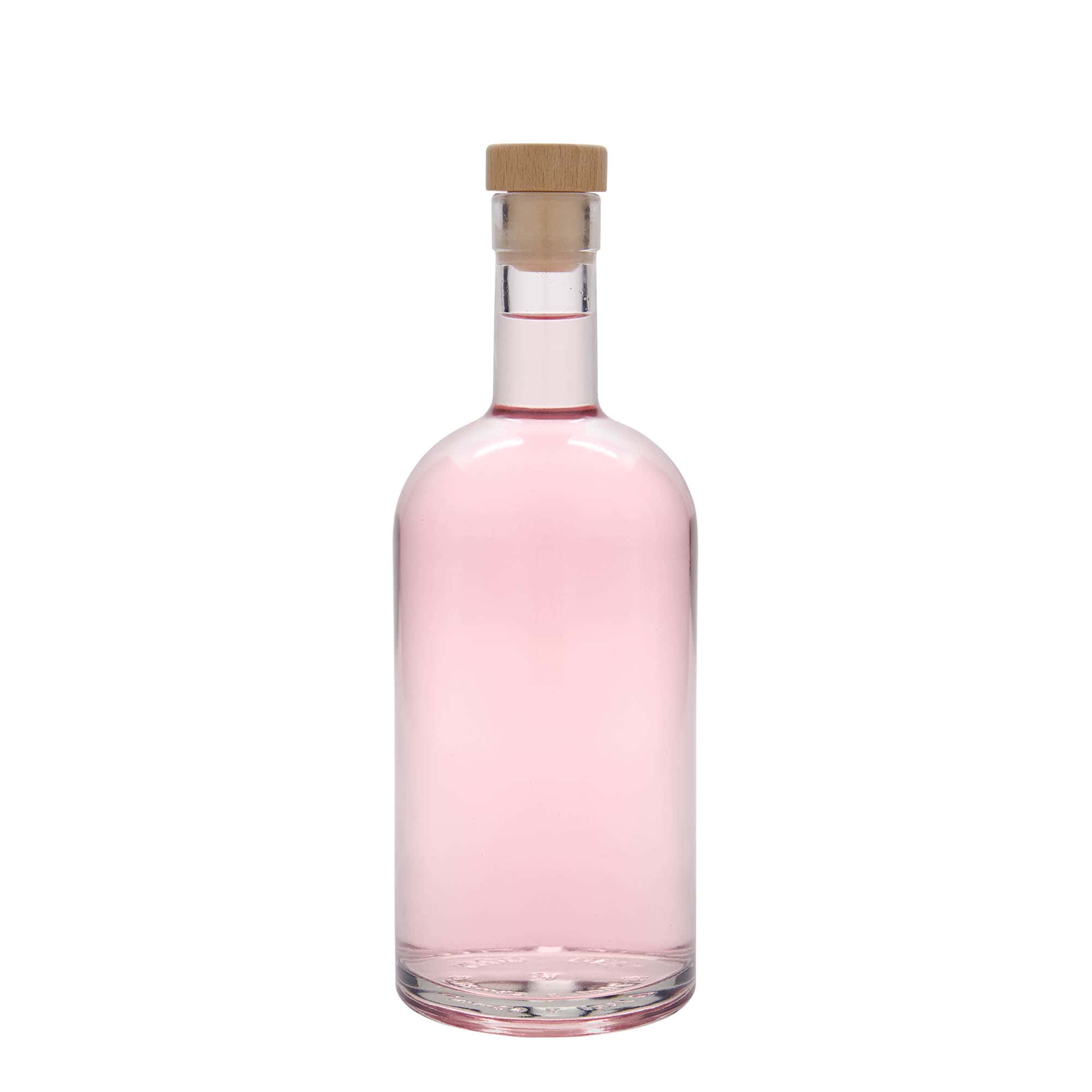 Botella de vidrio de 700 ml 'Franco', boca: corcho