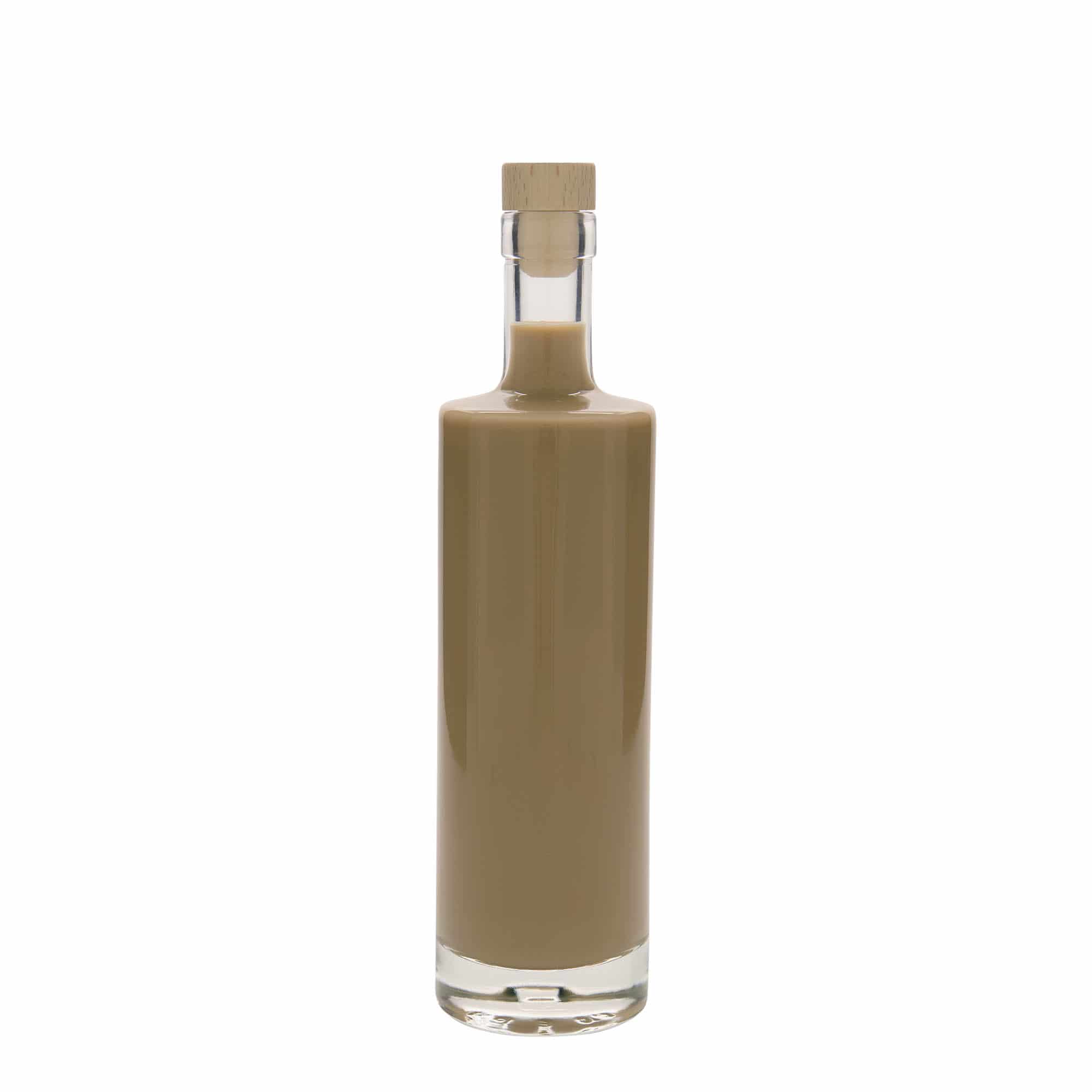 Botella de vidrio 'Titano' de 500 ml, boca: corcho