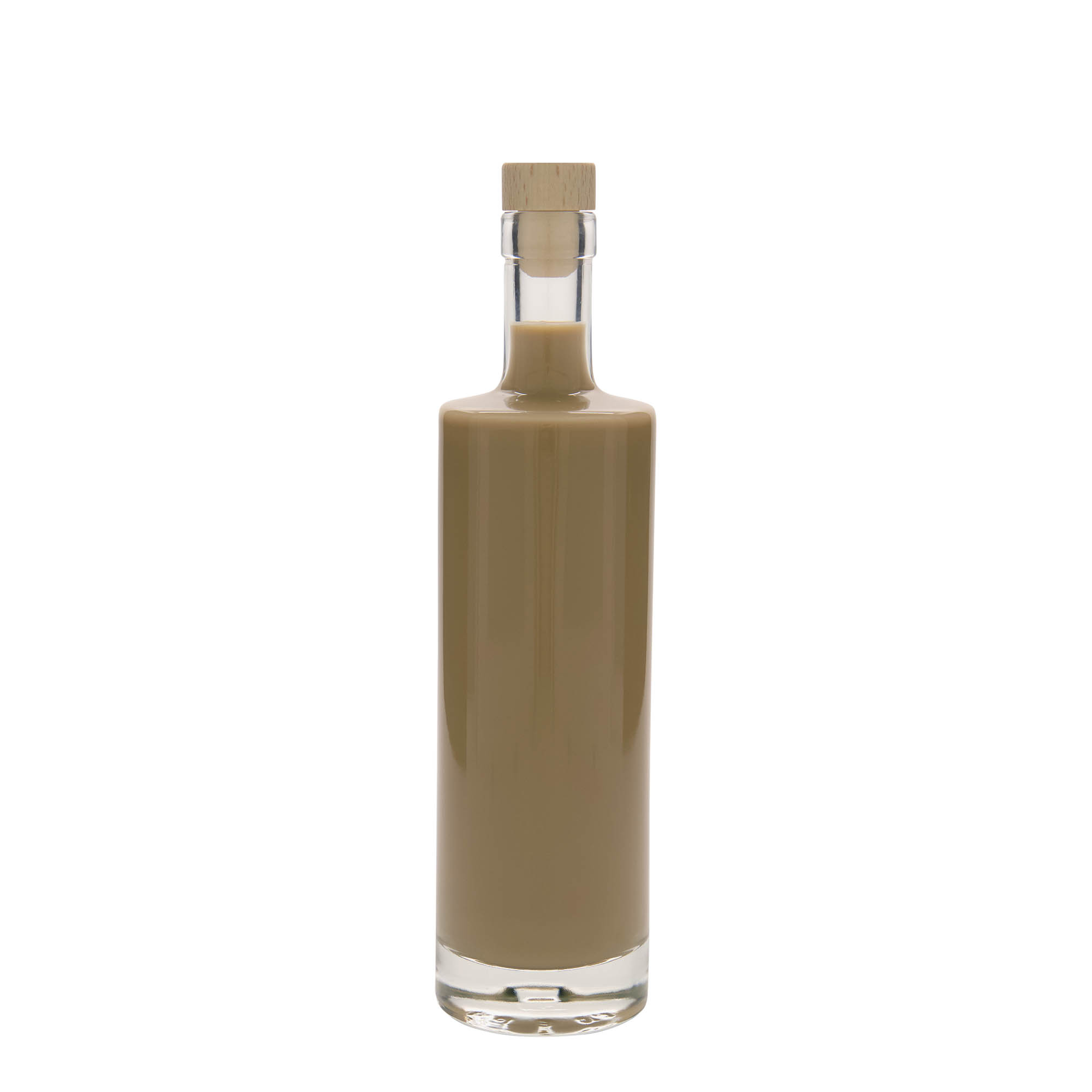 Botella de vidrio de 500 ml 'Titano', boca: corcho