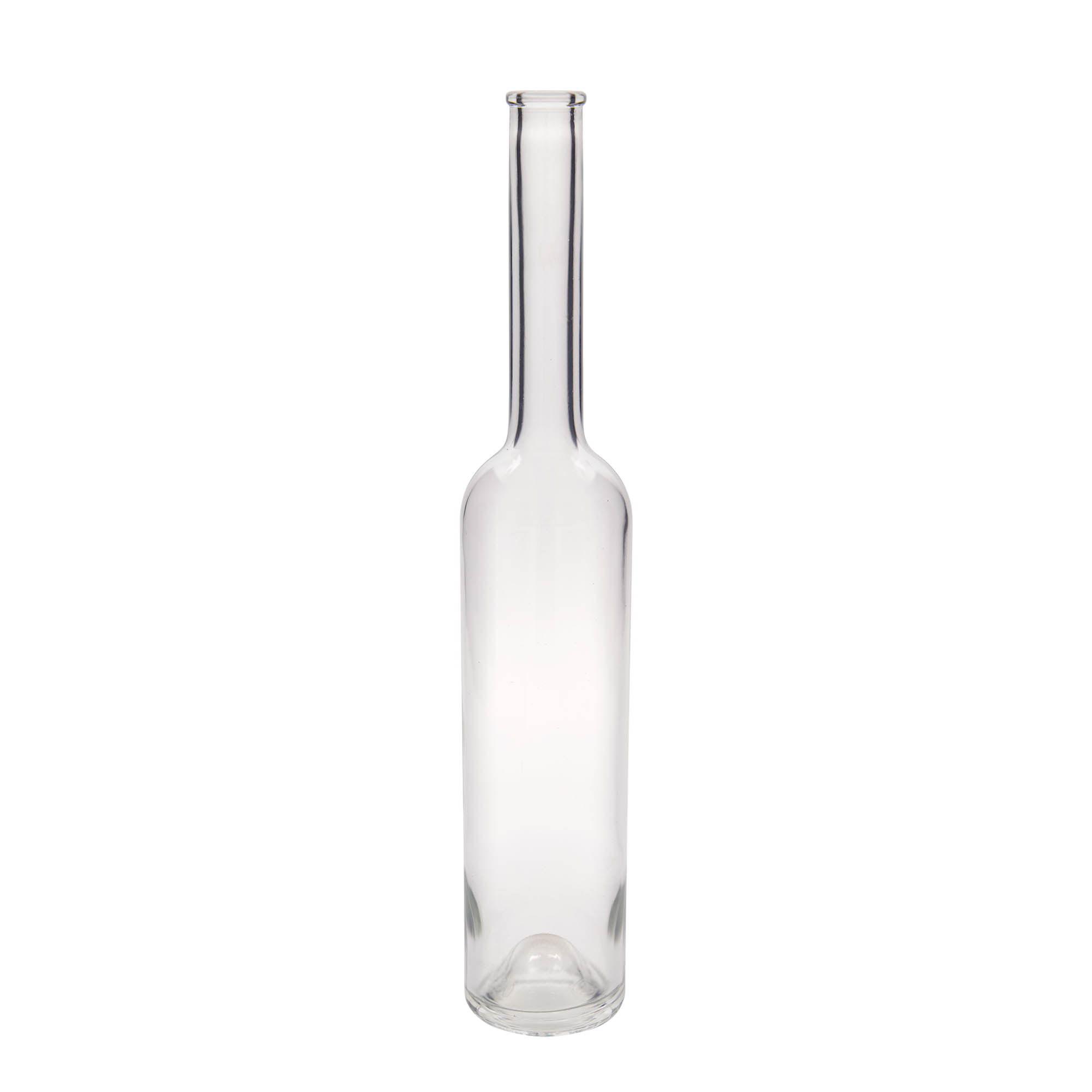 Botella de vidrio de 500 ml 'Platina', boca: corcho