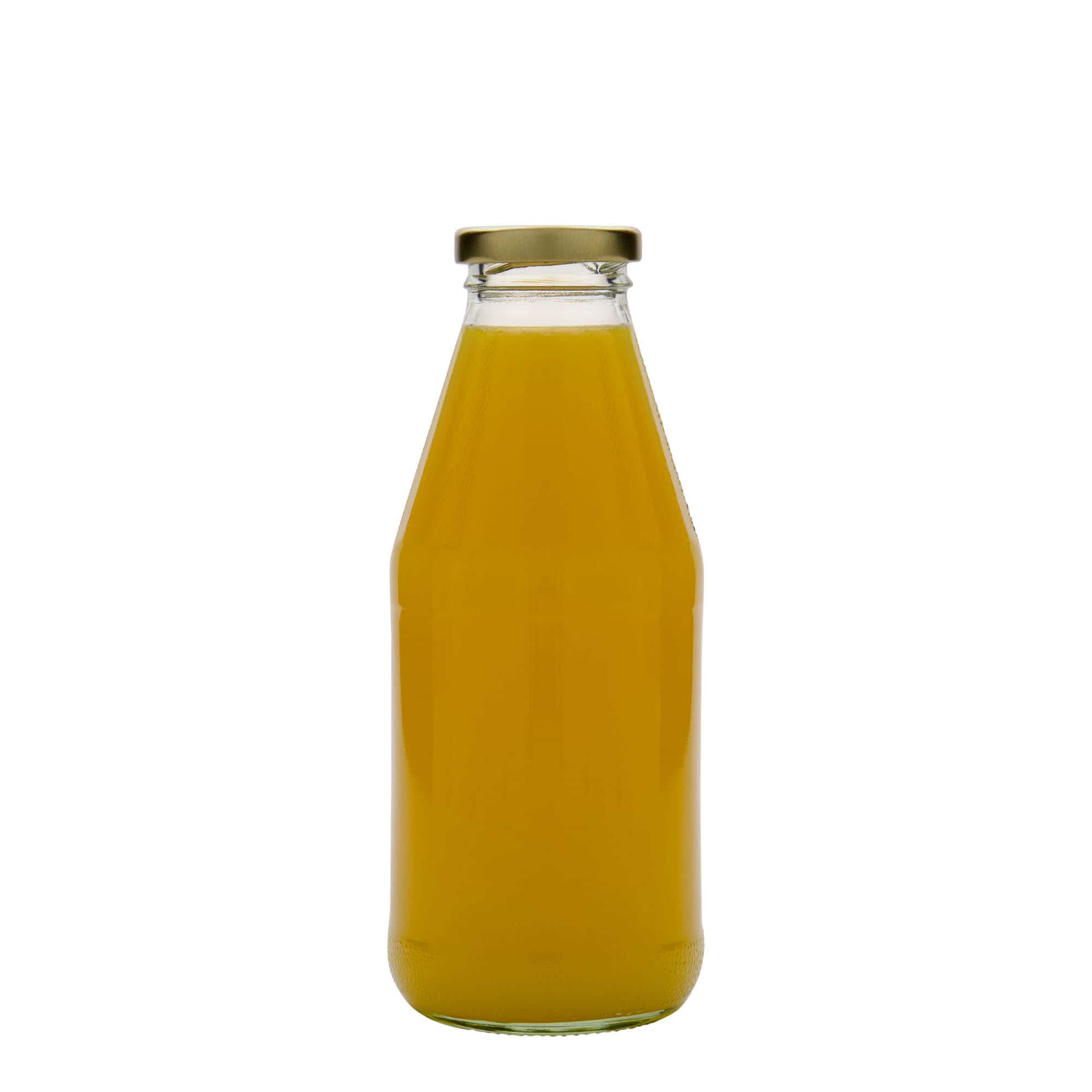 Botella universal de cuello ancho de 500 ml, vidrio, boca: Twist-Off (TO 43)