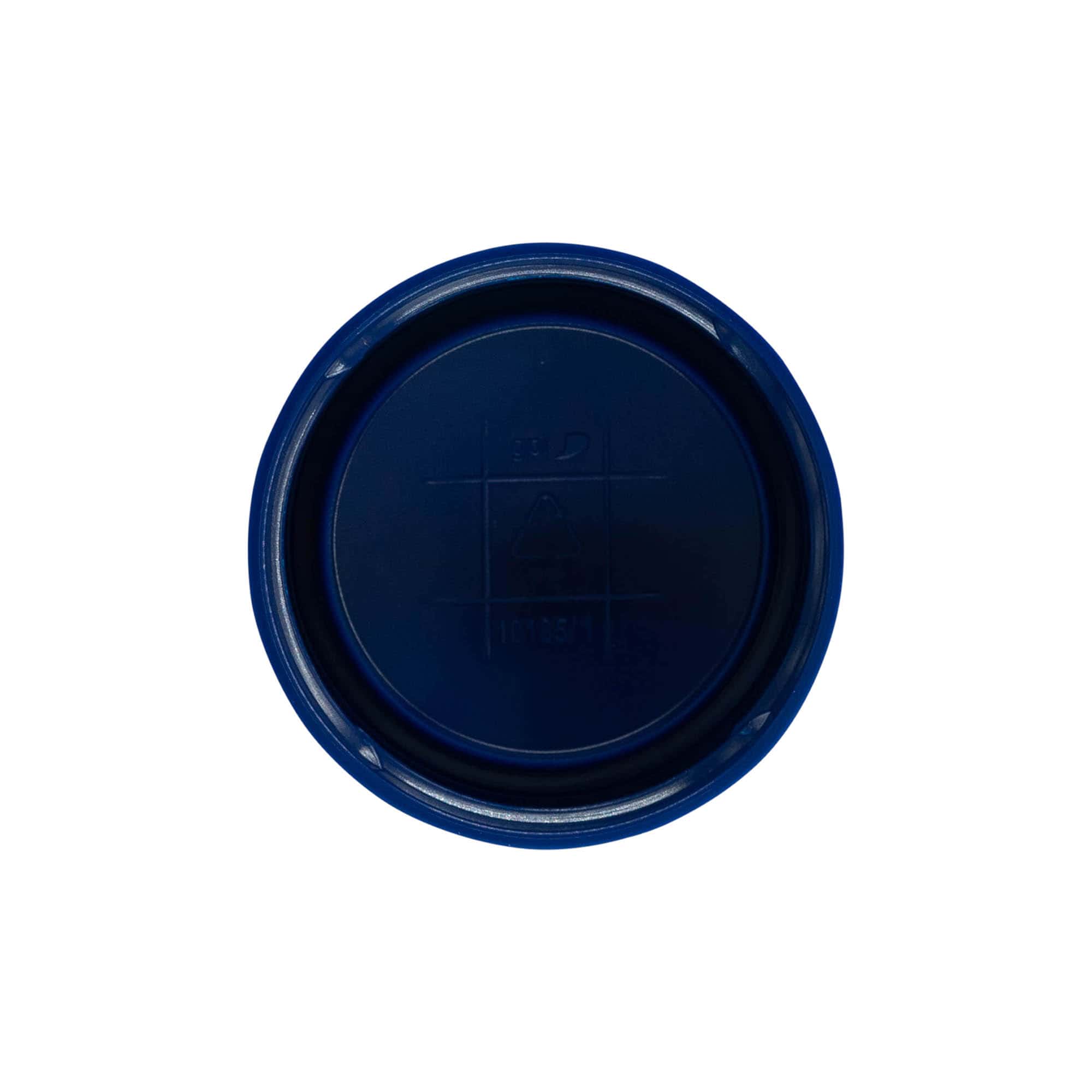 Tapa roscada Kavodrink, plástico PP, azul oscuro