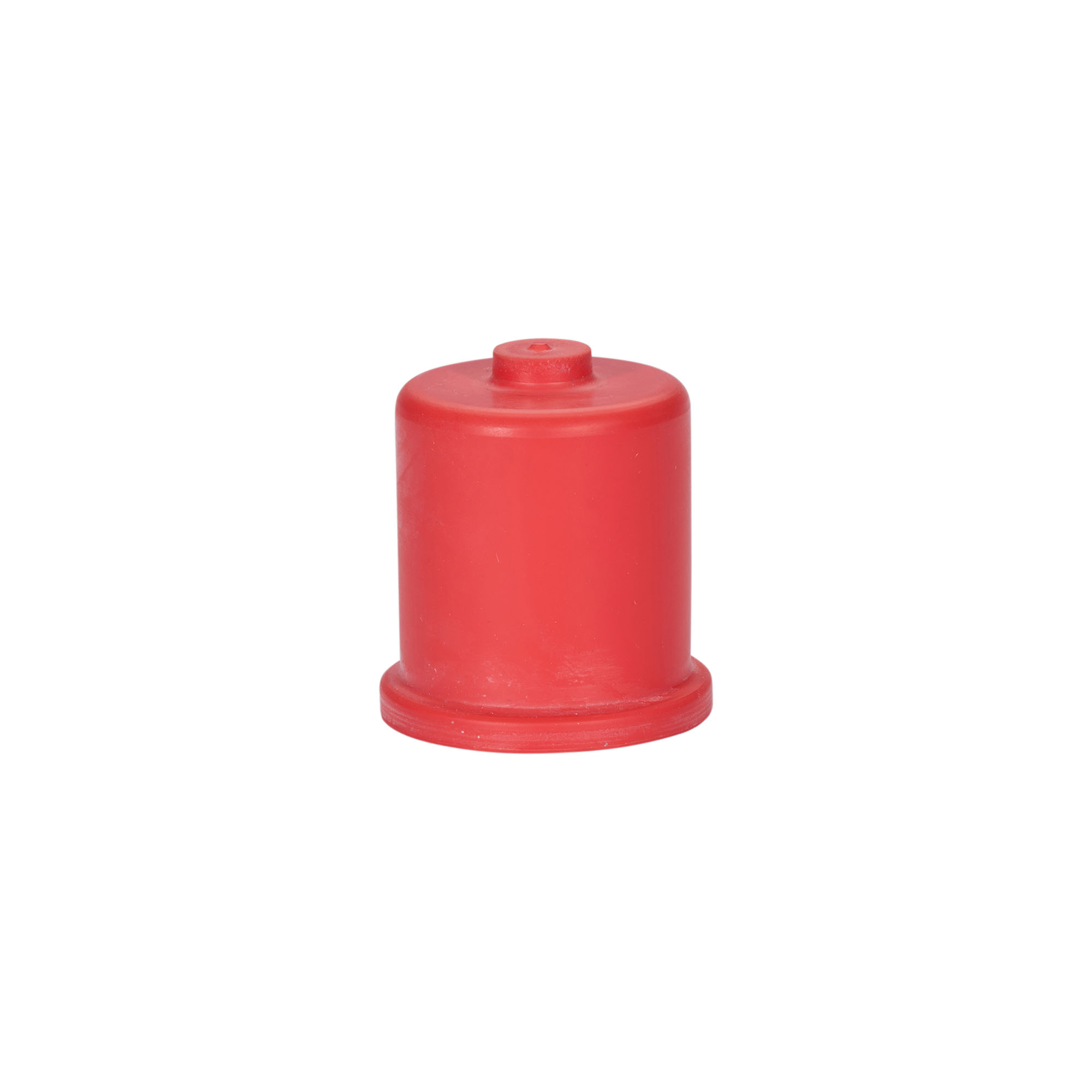 Tapón de mosto tipo 4, goma, rojo Tapón de mosto tipo 4, goma, rojo