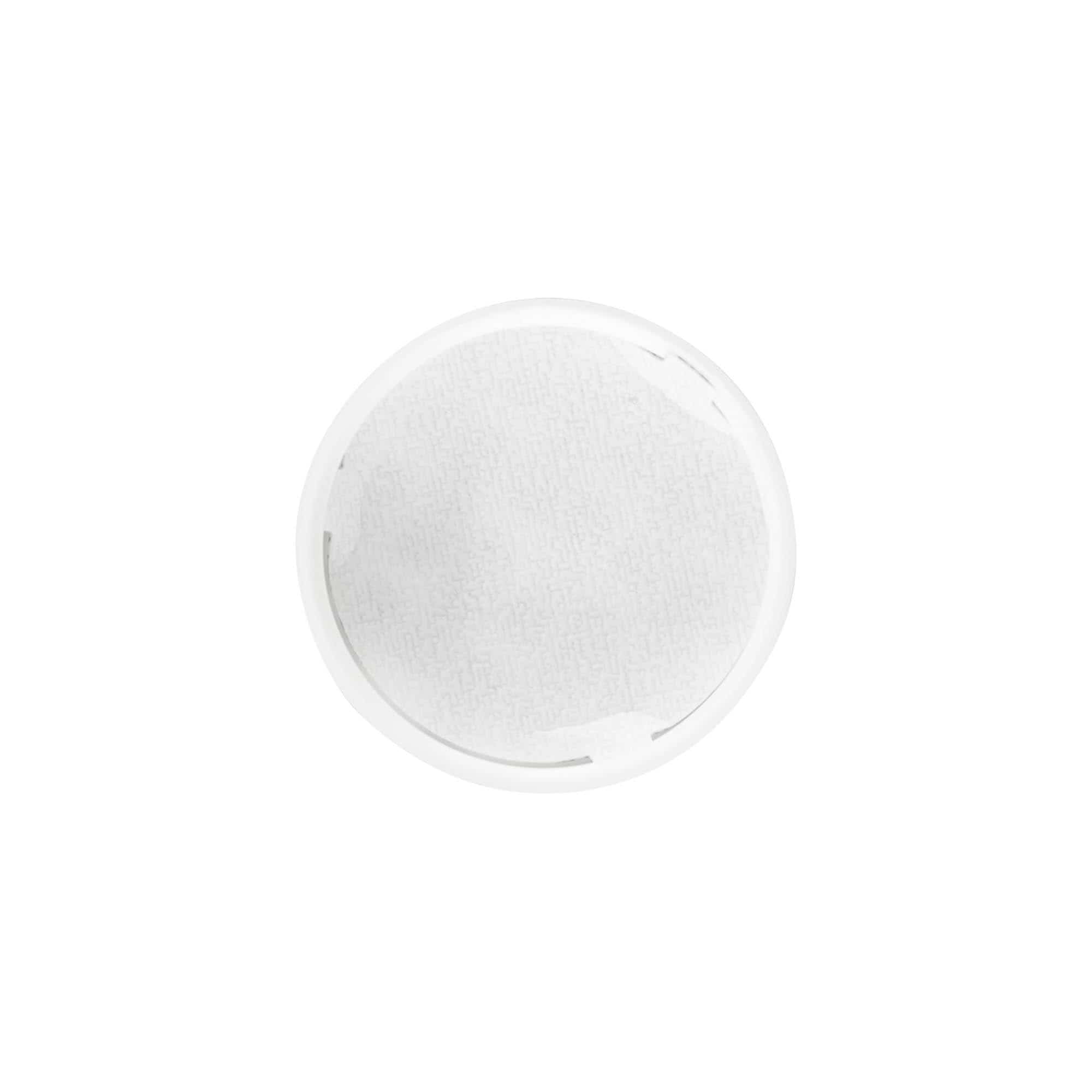 Tapón de rosca, plástico de PP, blanco, para boca: 45/400