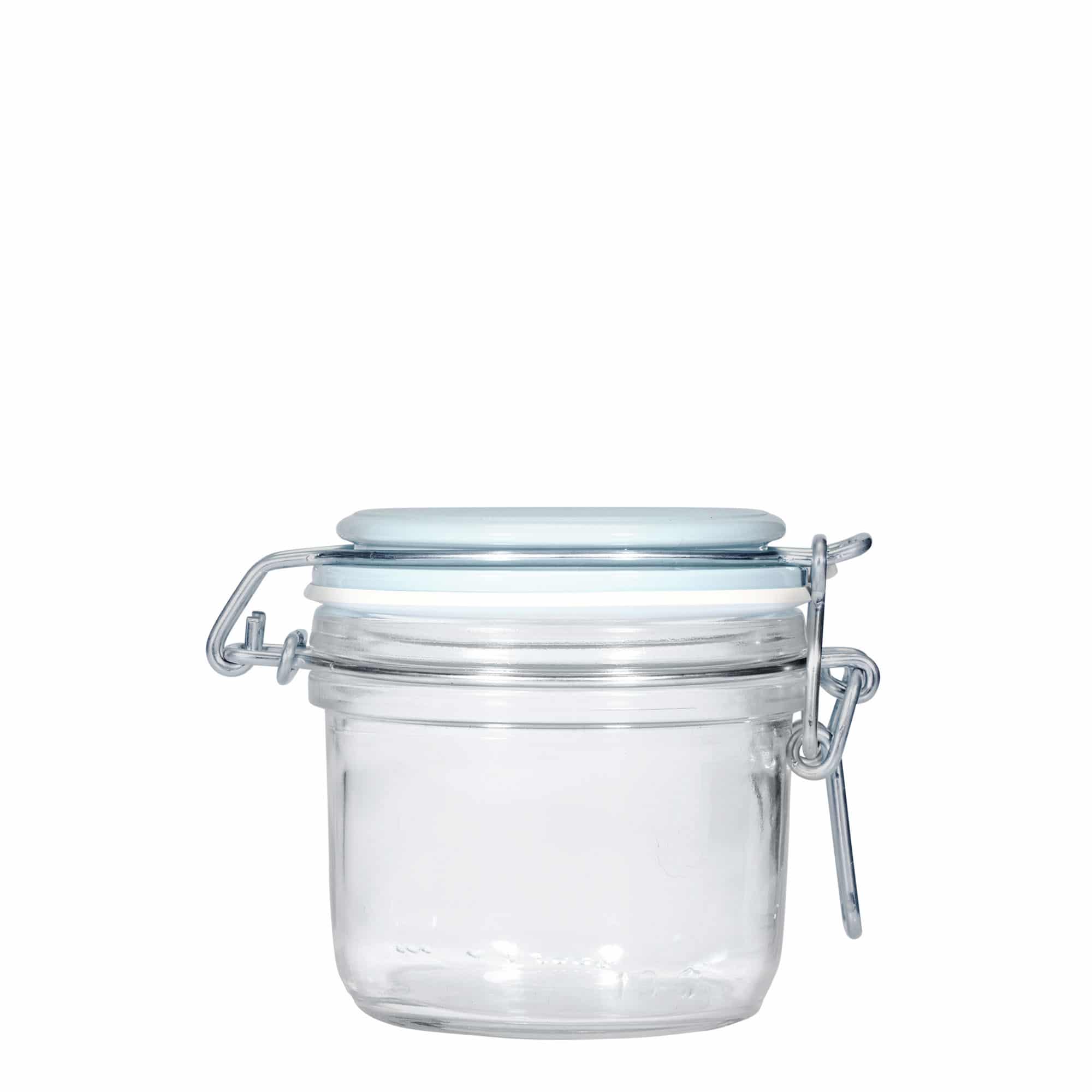 Tarro hermético 'Fido' de 200 ml, azul, boca: cierre mecánico Tarro hermético 'Fido' de 200 ml, azul, boca: cierre mecánico