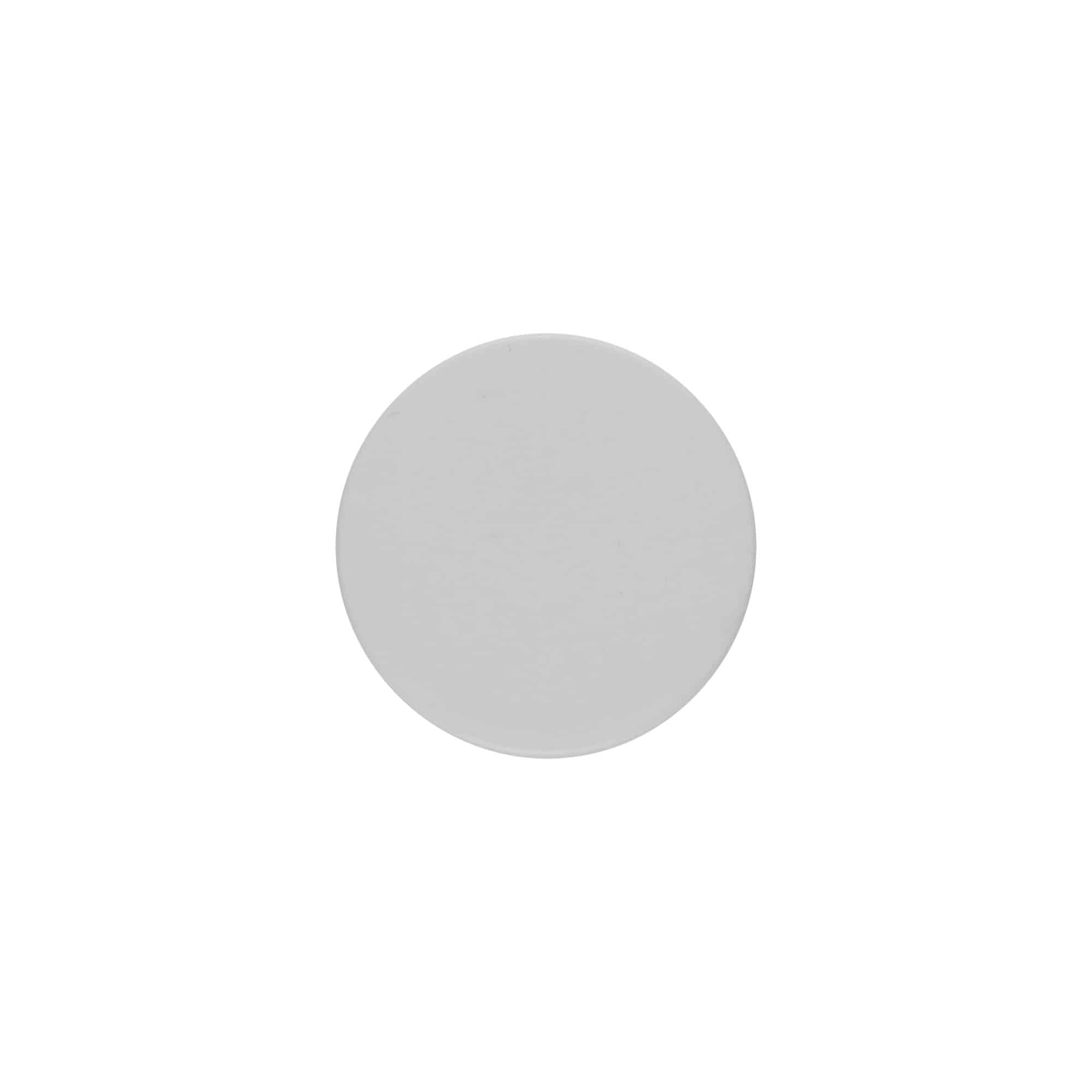 Tapón de rosca para 5 ml 'Antonella', plástico PP, blanco Tapón de rosca para 5 ml 'Antonella', plástico PP, blanco