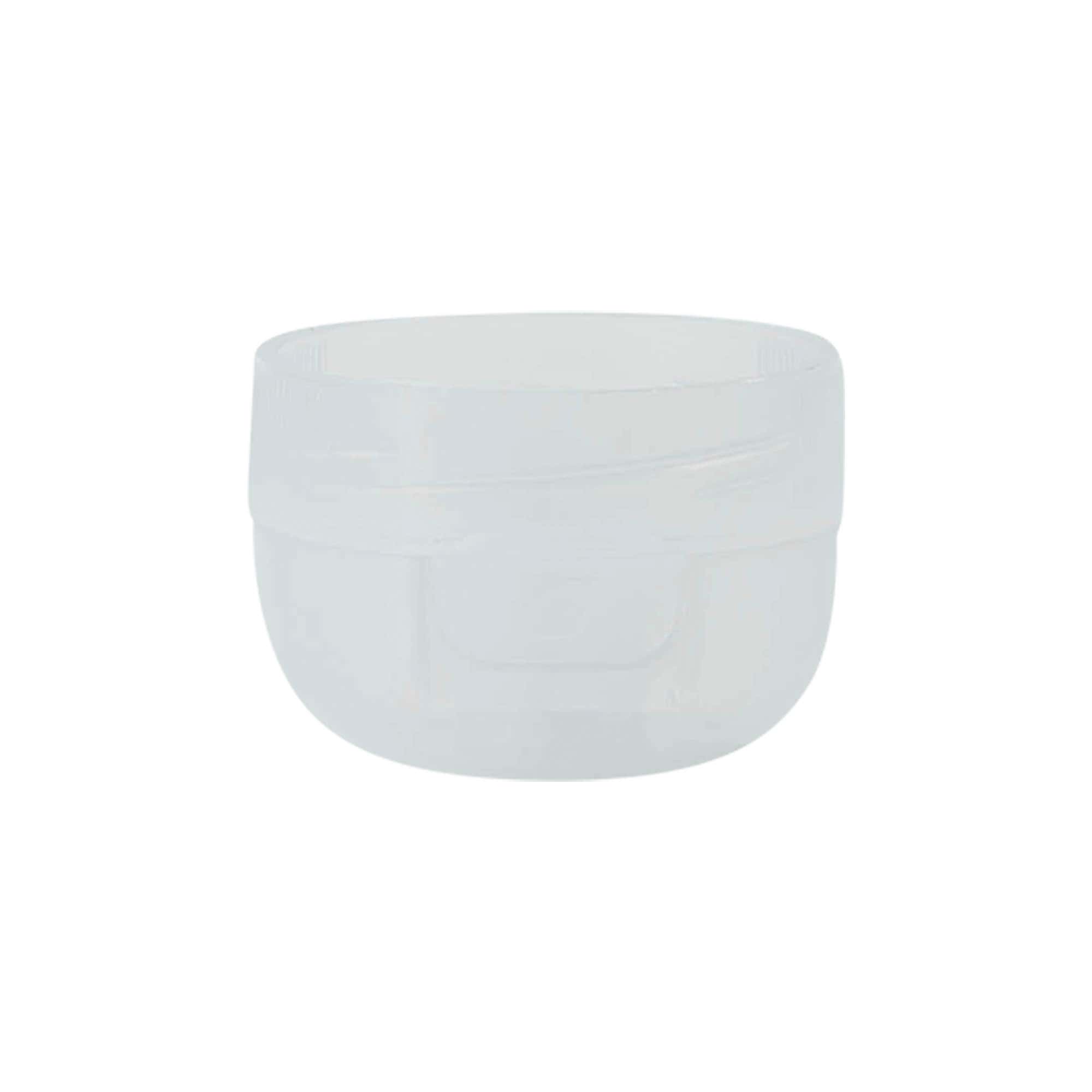 Tapa de rosca con bisagra abatible Kavodrink, plástico PP, blanco Tapa de rosca con bisagra abatible Kavodrink, plástico PP, blanco