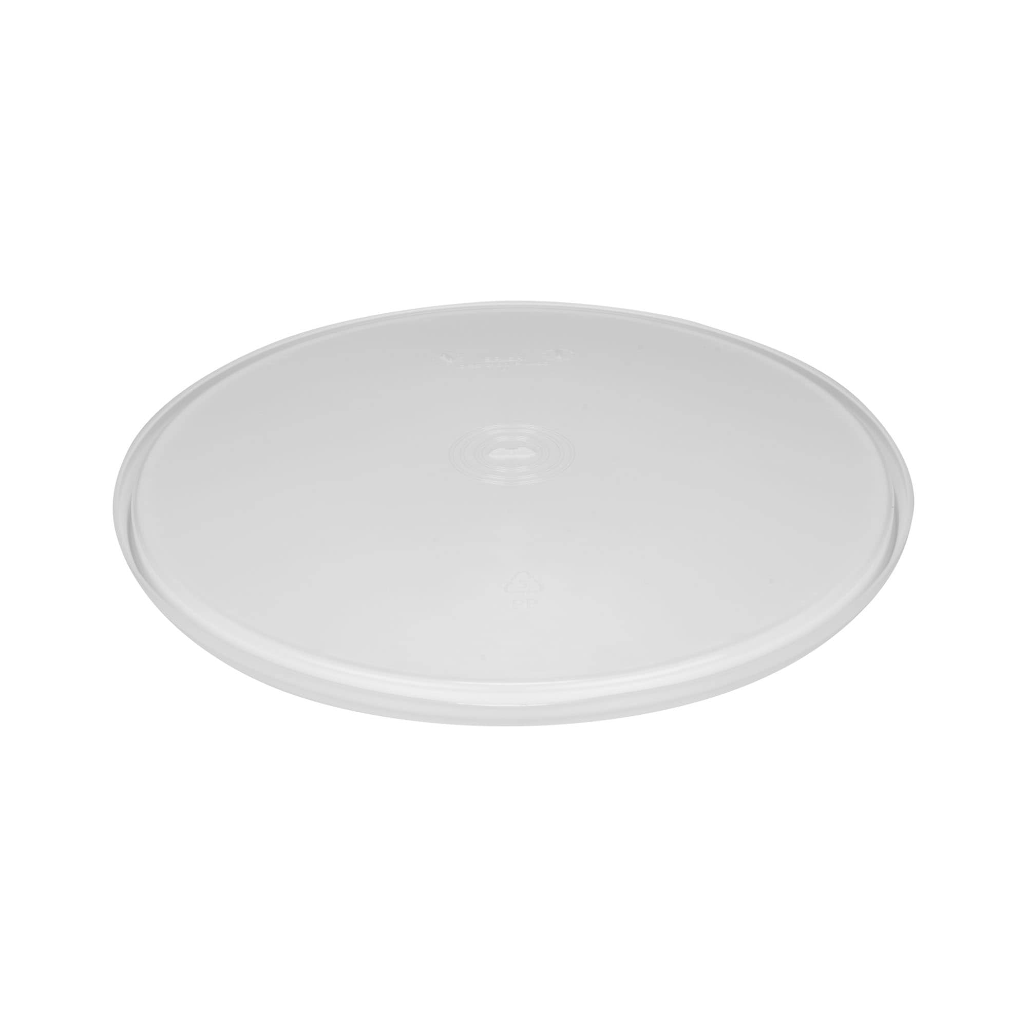 Tapa para cubo de 20 l, plástico de PP, blanco