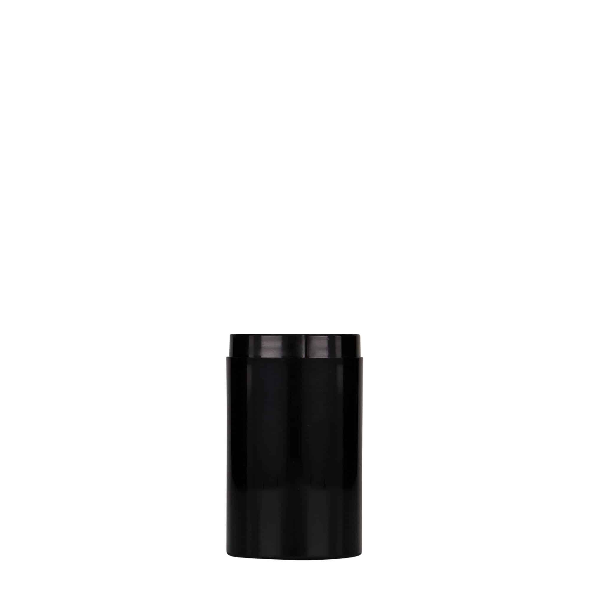Dispensador Airless de 30 ml 'Mezzo', plástico PP, negro