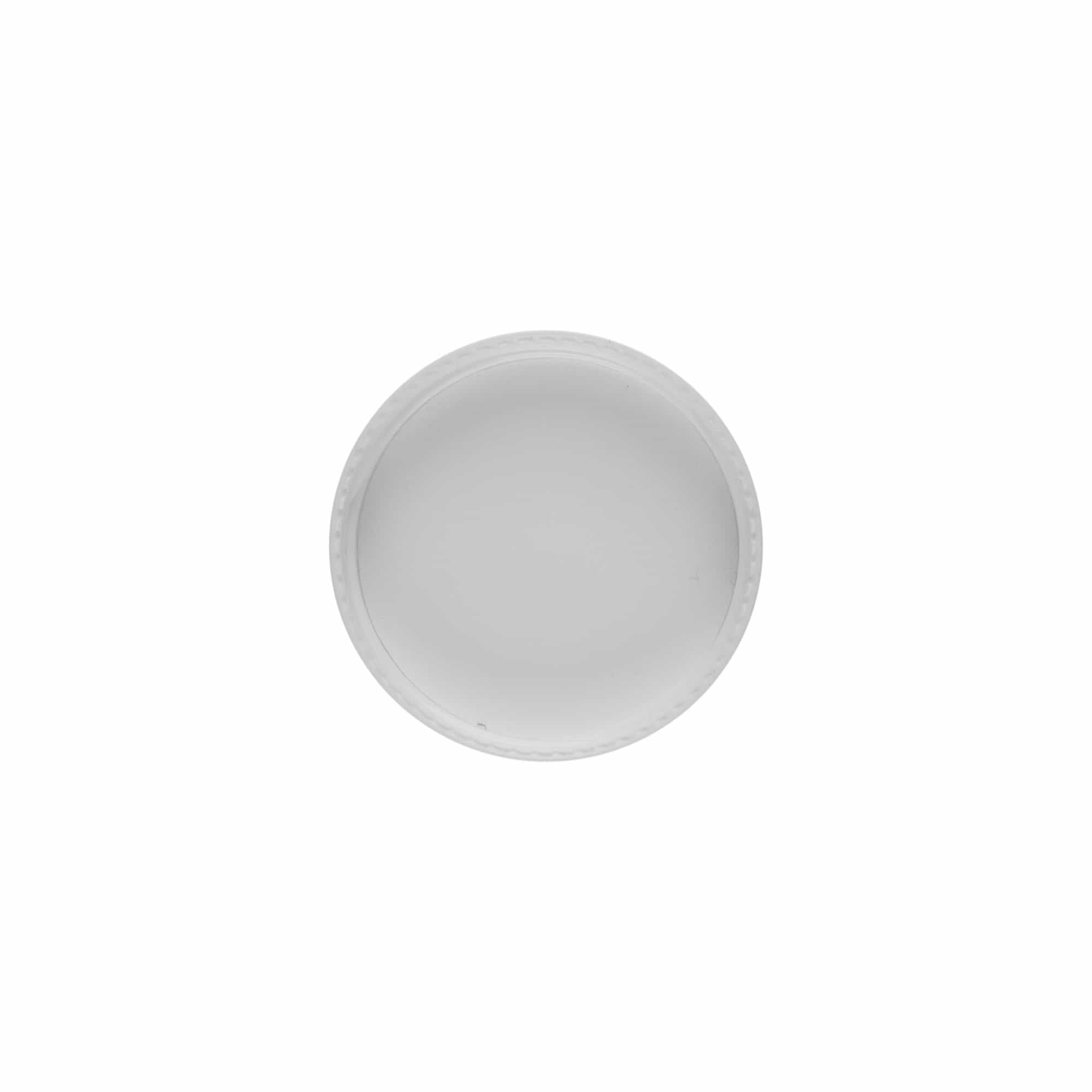 Tapón de rosca para 5 ml 'Antonella', plástico PP, blanco Tapón de rosca para 5 ml 'Antonella', plástico PP, blanco
