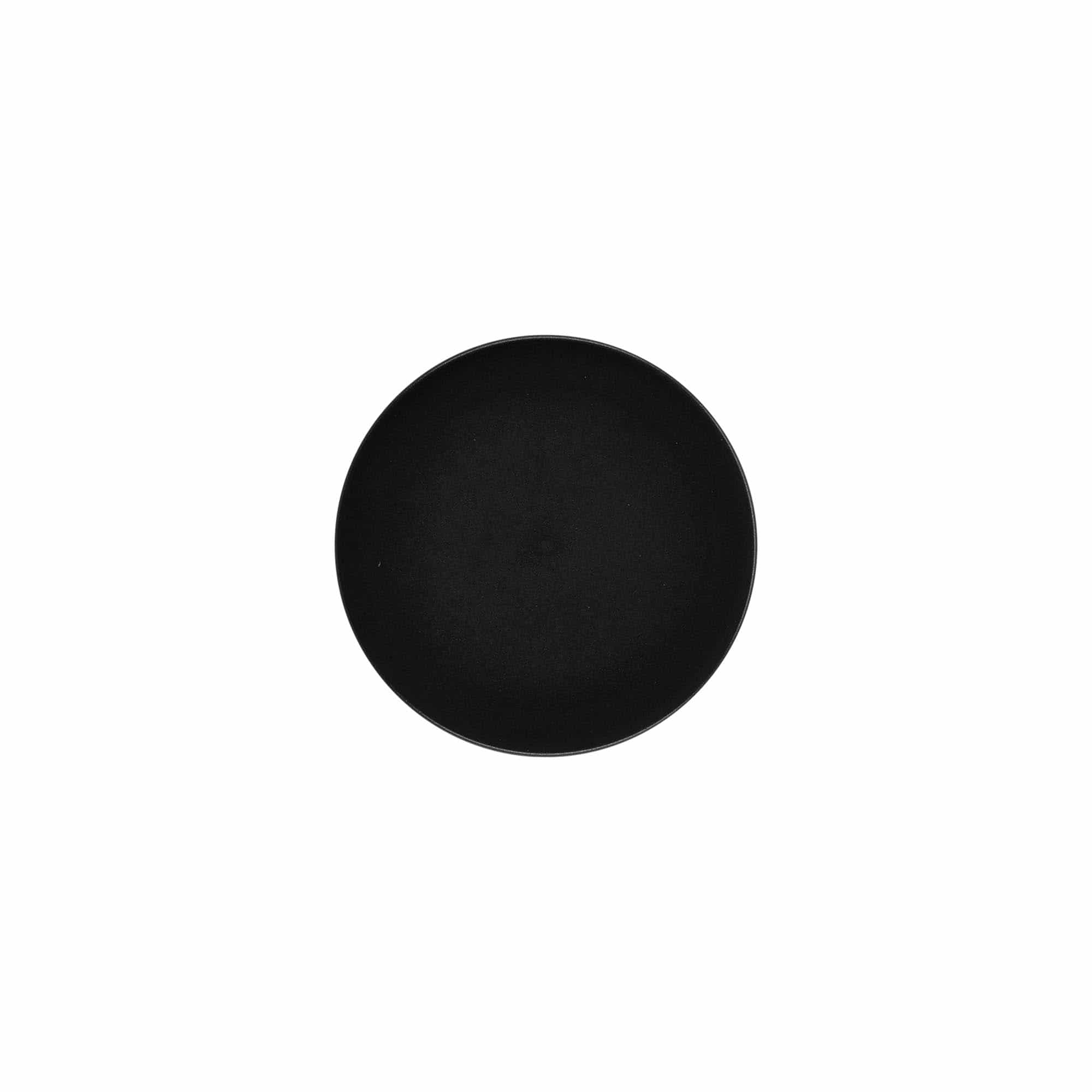 Tapón de rosca para 'Antonella' de 50 ml, plástico de PP, negro