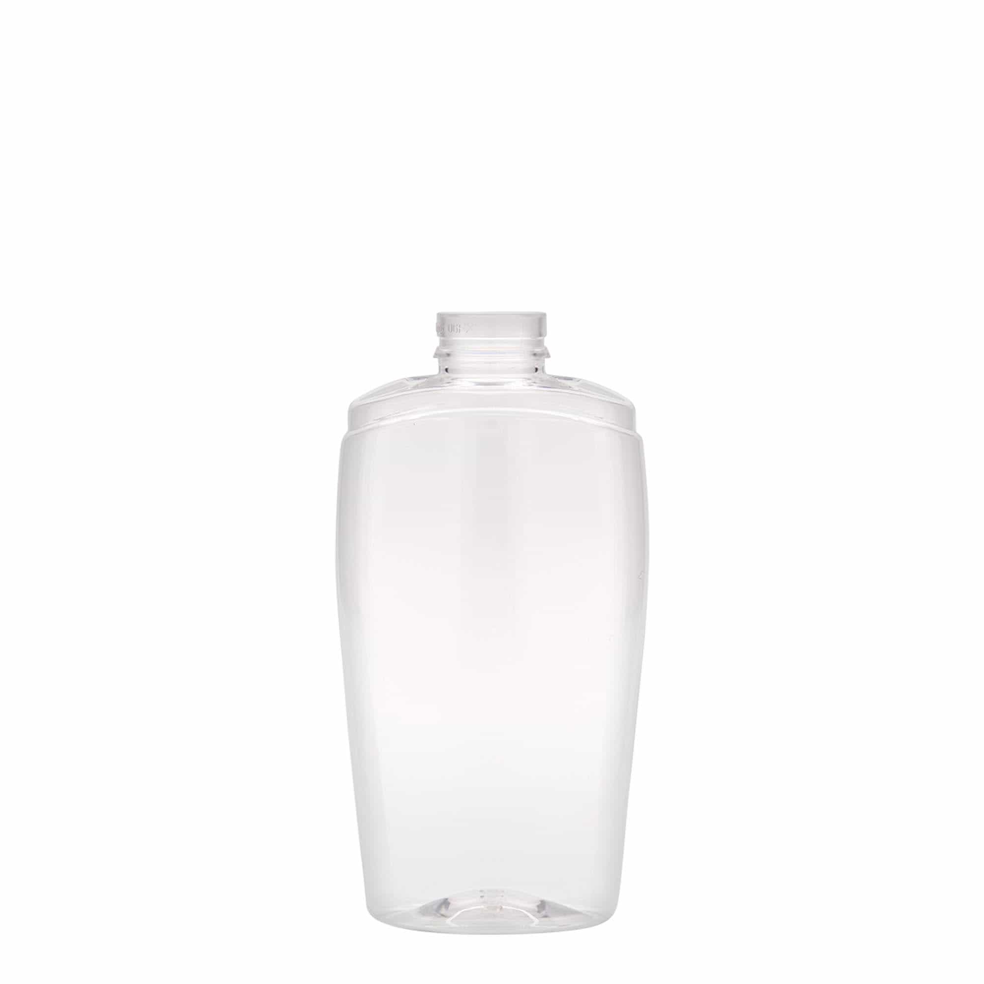 Botella de PET 'Squeeze' de 200 ml, ovalada, plástico