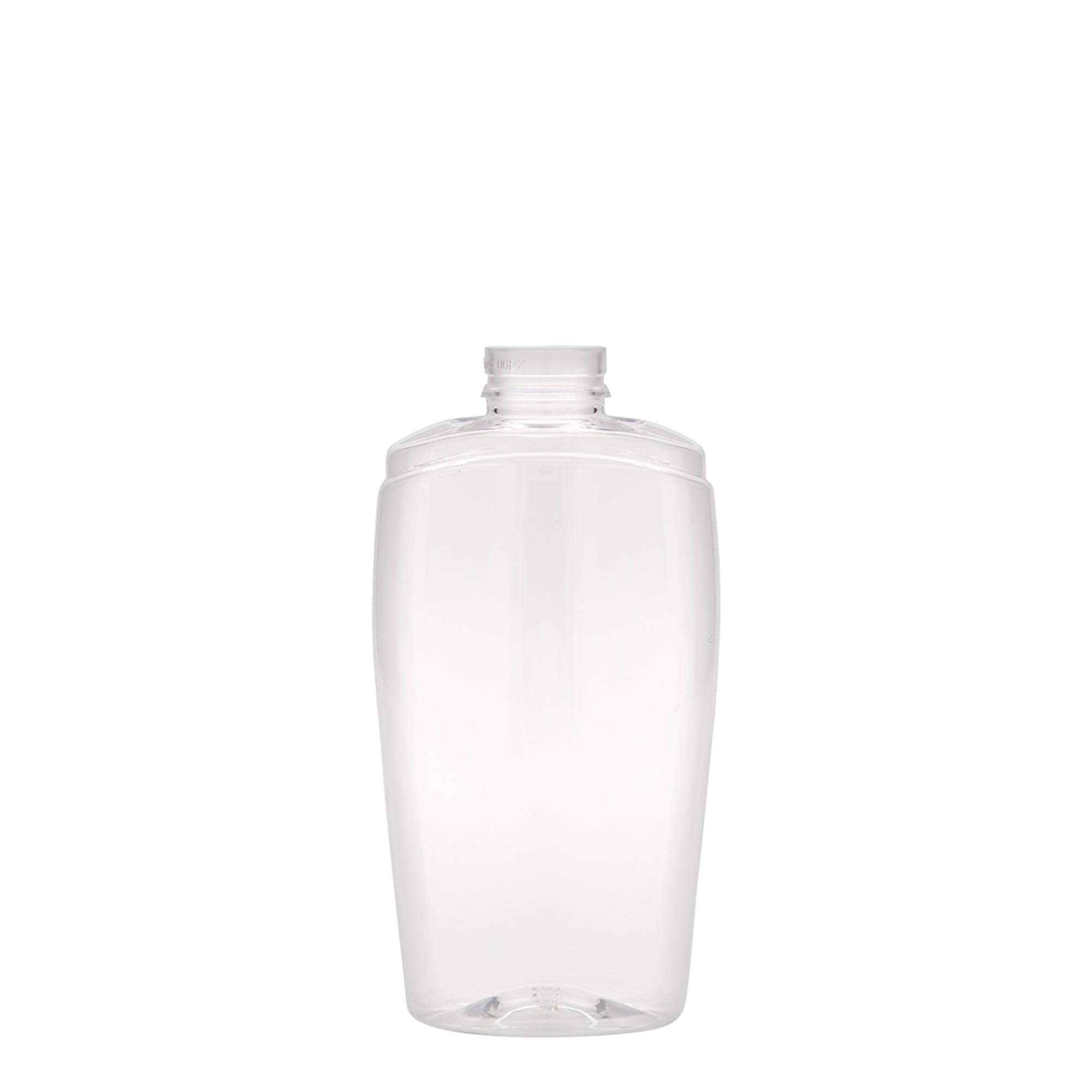 Botella PET de 200 ml 'Squeeze', ovalada, plástico Botella PET de 200 ml 'Squeeze', ovalada, plástico