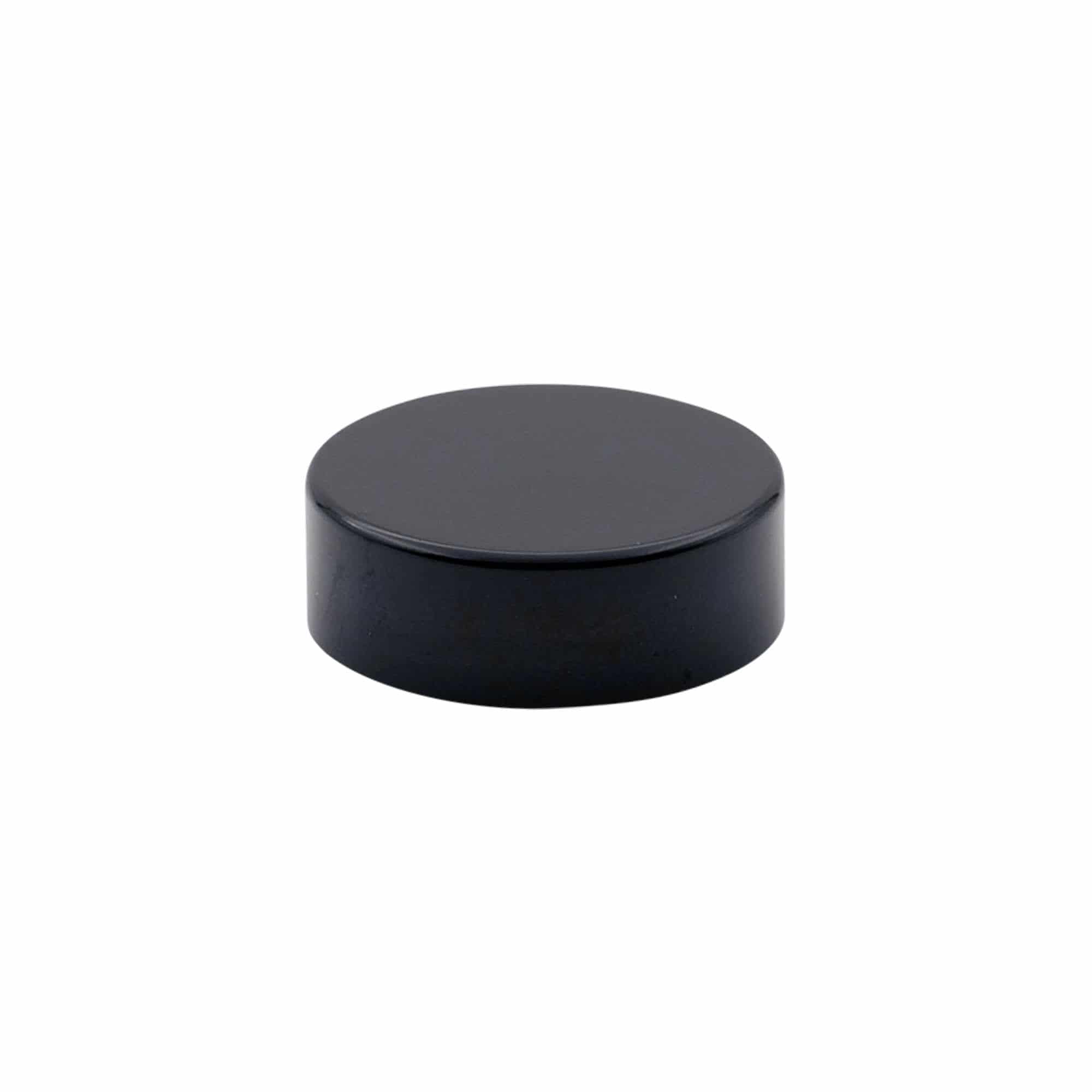 Tapón de rosca para 'Brown Line' de 30 ml, plástico de HPM, negro Tapón de rosca para 'Brown Line' de 30 ml, plástico de HPM, negro