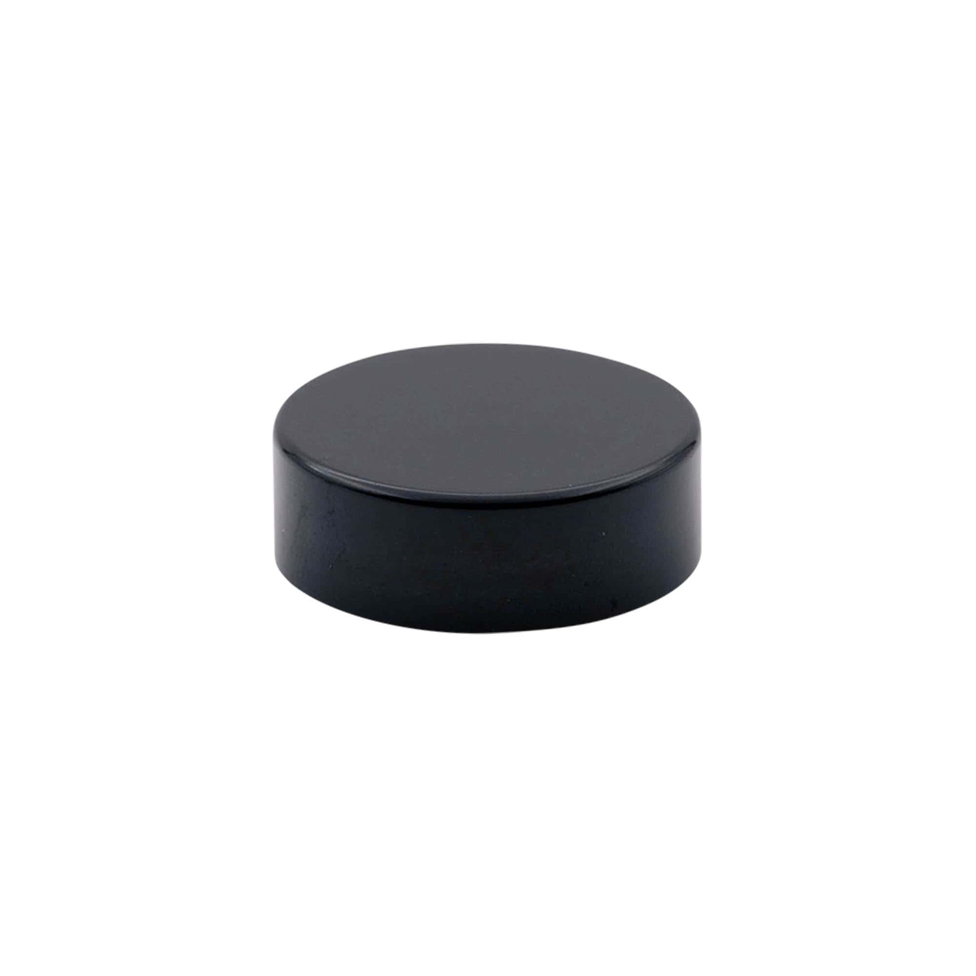 Tapa de rosca para 30 ml «Brown Line», plástico HPM, negro