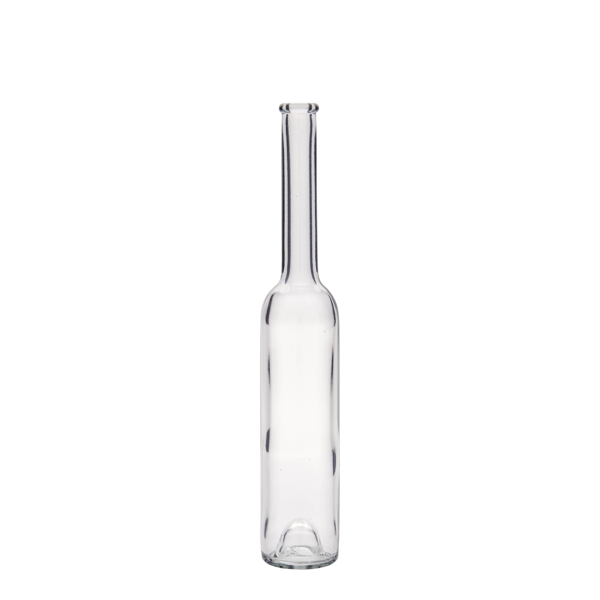 Botella de vidrio de 100 ml 'Platina', boca: corcho